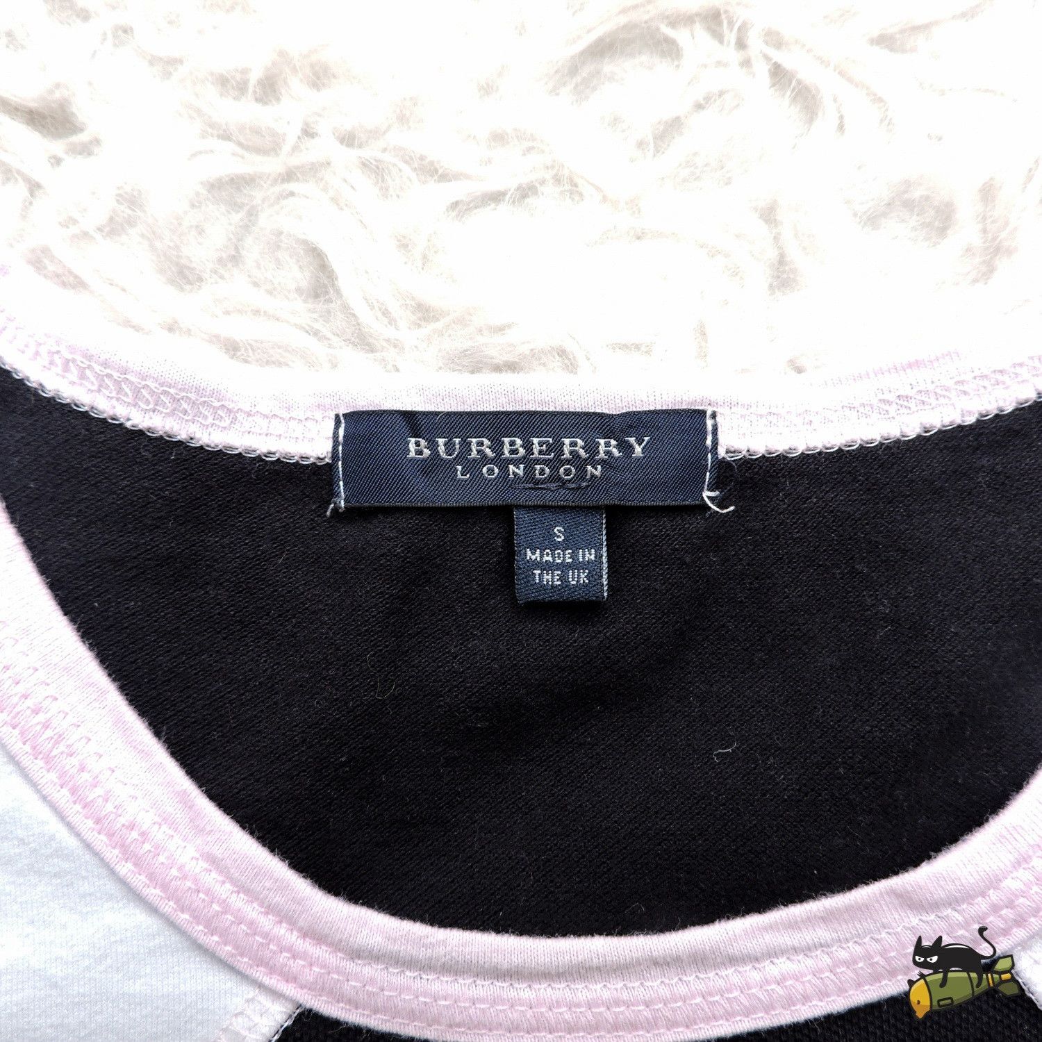 Burberry BURBERRY TWO TONE T-SHIRT Size S / US 4 / IT 40 - 3 Thumbnail