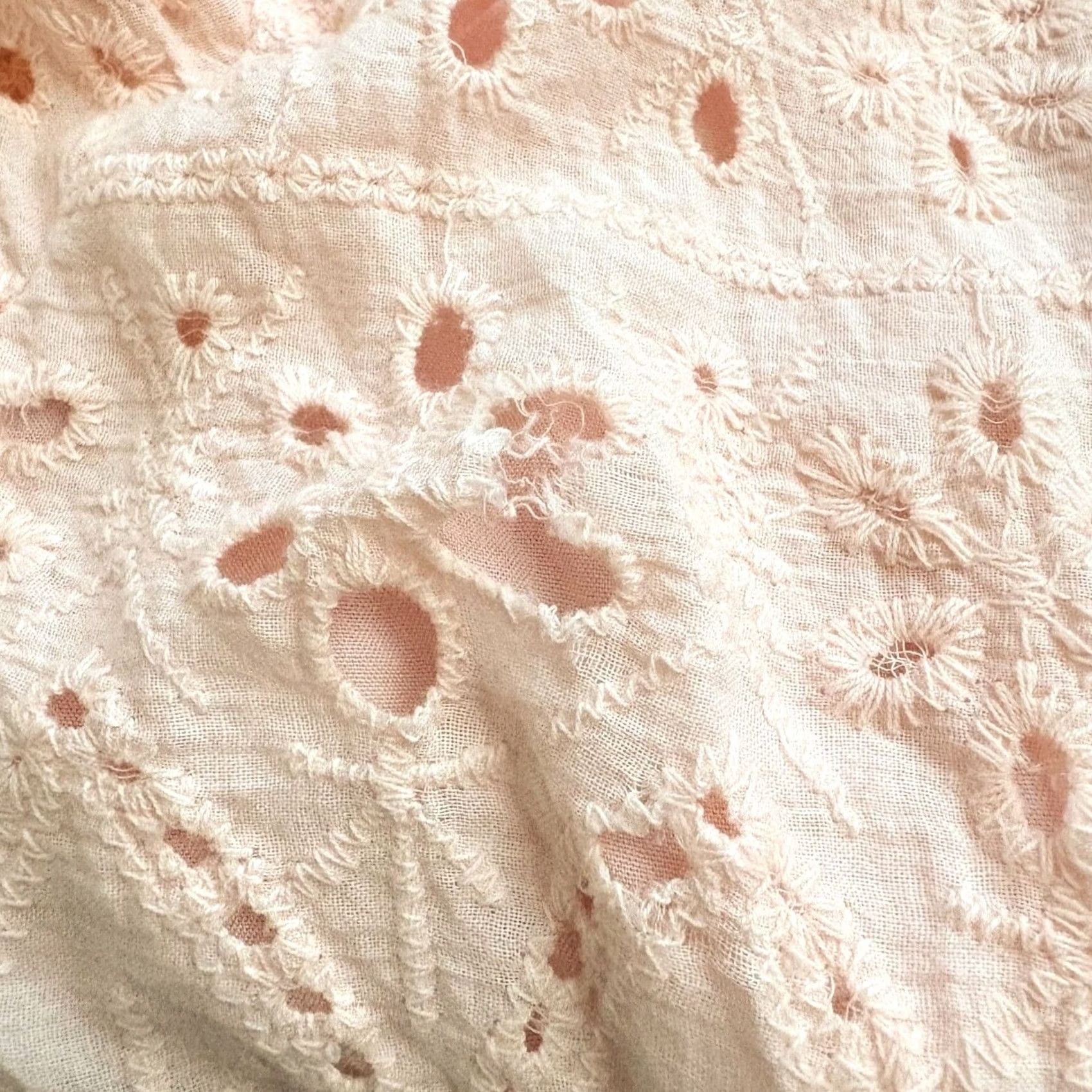 Pinko Amable by Mable Maxi Dress Womens Size Small Pink Cut Out Eyelet Puff Sleeve NWT Size S Pink Puff Sleeve Cotton Blend Round Neck NWT Women Dress Long Size S / US 4 / IT 40 - 7 Thumbnail