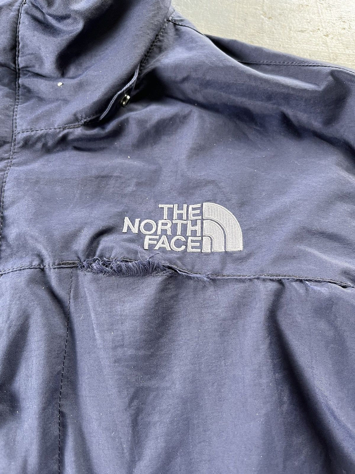 Japanese Brand × The North Face ⚡️The North Face Hyvent Zipper Up Jacket Distressed Size US L / EU 52-54 / 3 - 9 Thumbnail