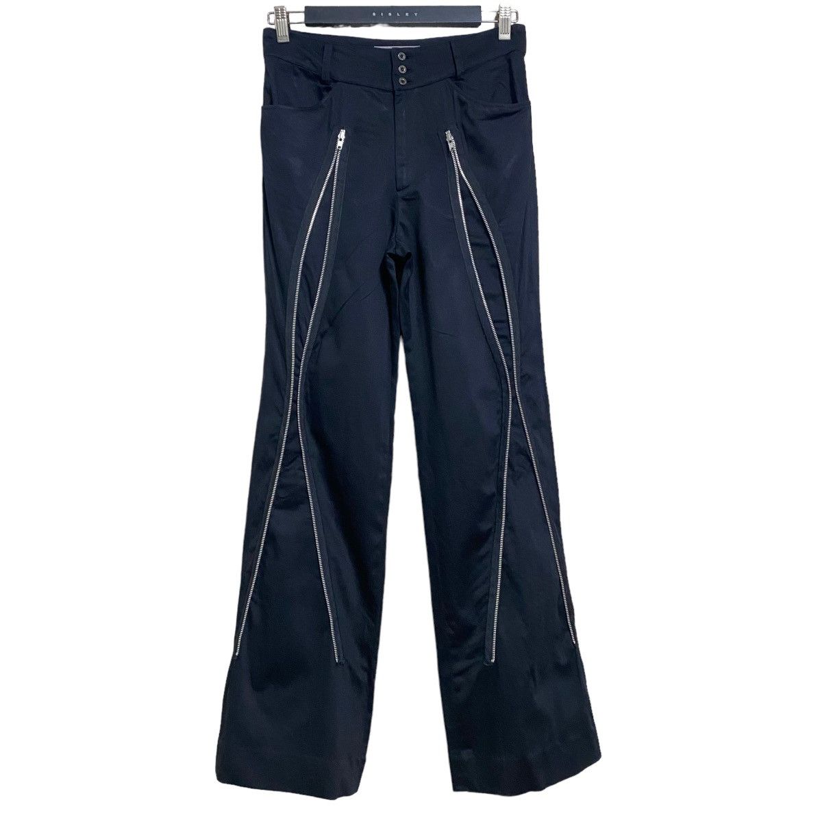 Japanese Brand ATELIER BOZ Long Zipper Gothic Flare Trouser Size 29" - 18 Thumbnail