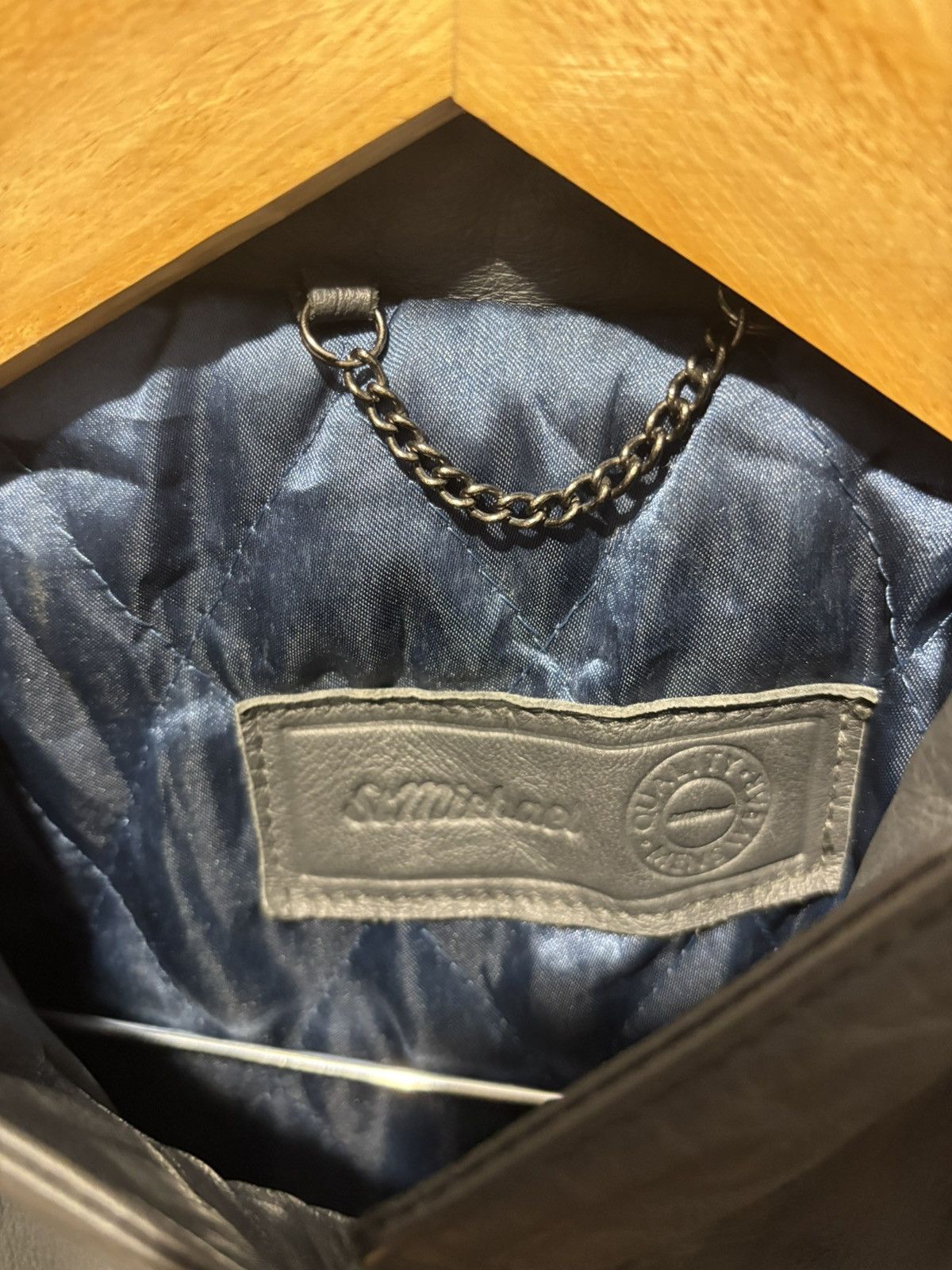 Saint Michael Saint Michael Vintage Leather Jacket Size US S / EU 44-46 / 1 - 2 Thumbnail