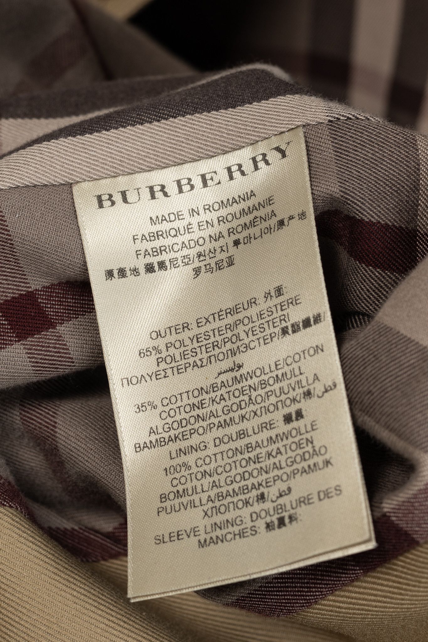 Burberry Burberry Khaki Cotton-Twill Belted Trench Coat Size US S / EU 44-46 / 1 - 11 Thumbnail