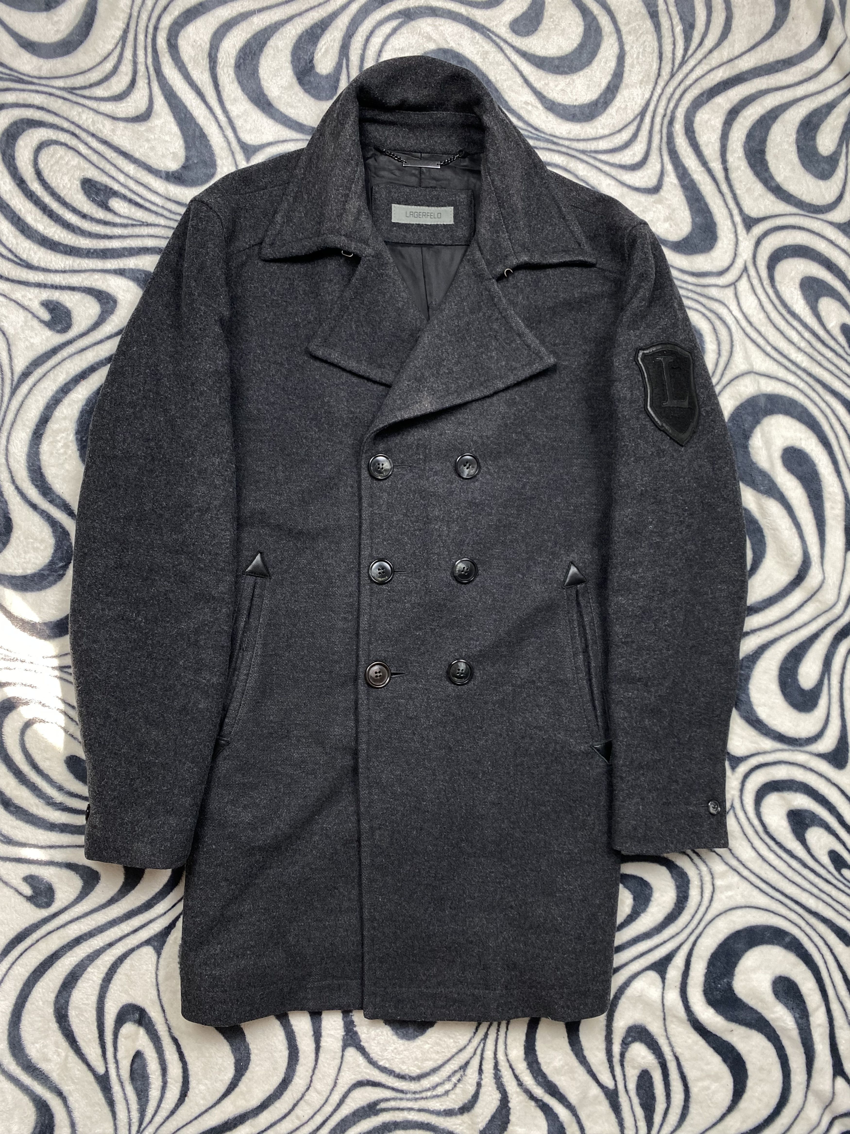 Karl Lagerfeld Karl Lagerfeld Vintage Mens Coat Y2K Size US M / EU 48-50 / 2 - 1 Thumbnail