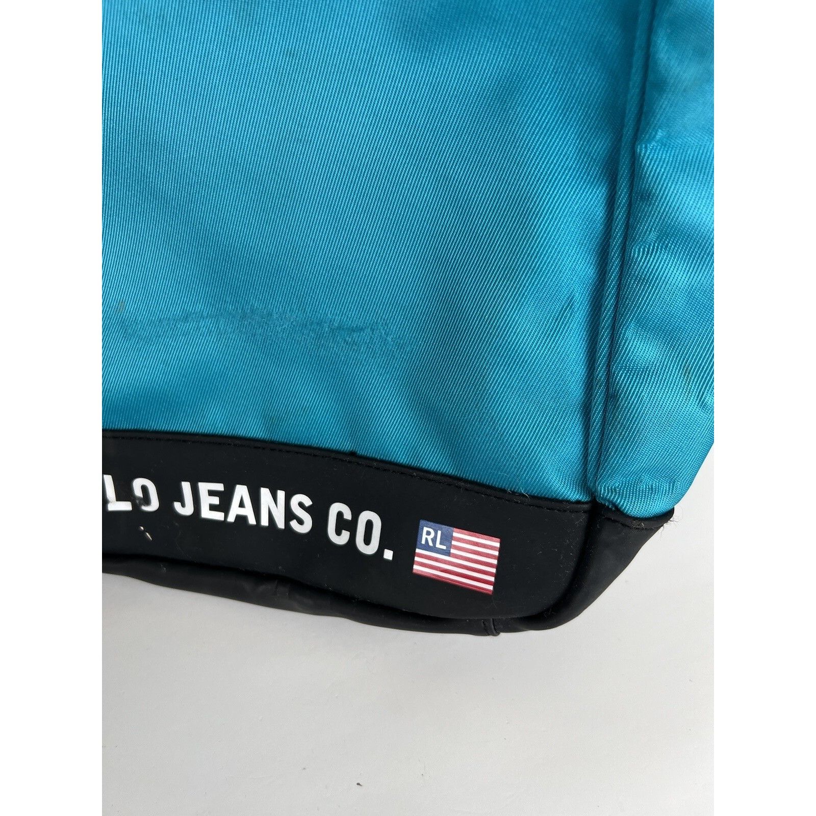 Polo Ralph Lauren Vintage Polo Jeans Co Ralph Lauren Tote Bag 90s Teal Light Size ONE SIZE - 5 Thumbnail