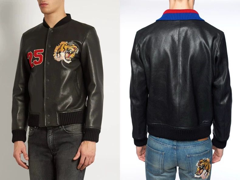 Gucci Gucci Tiger head embroidered sheepskin jacket Size US M / EU 48-50 / 2 - 9 Thumbnail