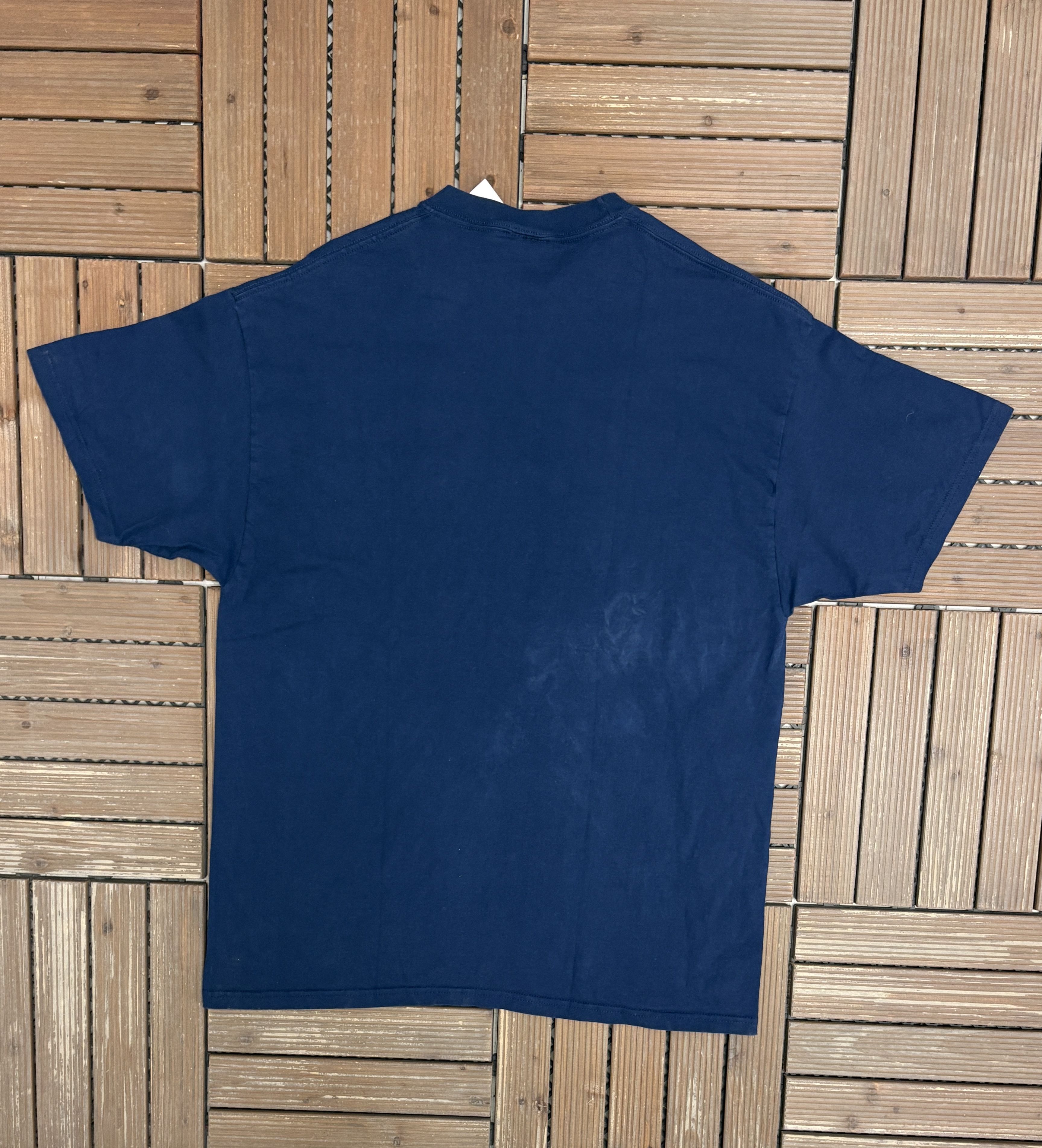 Vintage Barry Manilow Live 2002! Vintage Blue T-Shirt Tee Size US XL / EU 56 / 4 - 4 Thumbnail