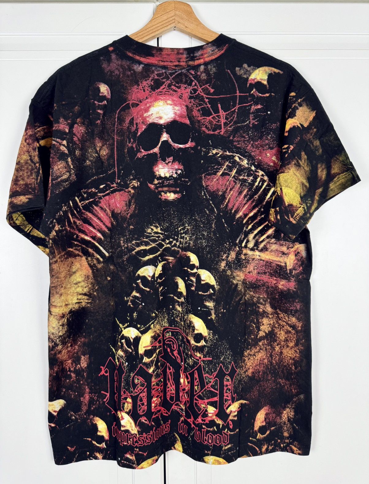 Vintage Vader Impressions In Blood Rare 2006 Official All Over Print Size US L / EU 52-54 / 3 - 3 Thumbnail