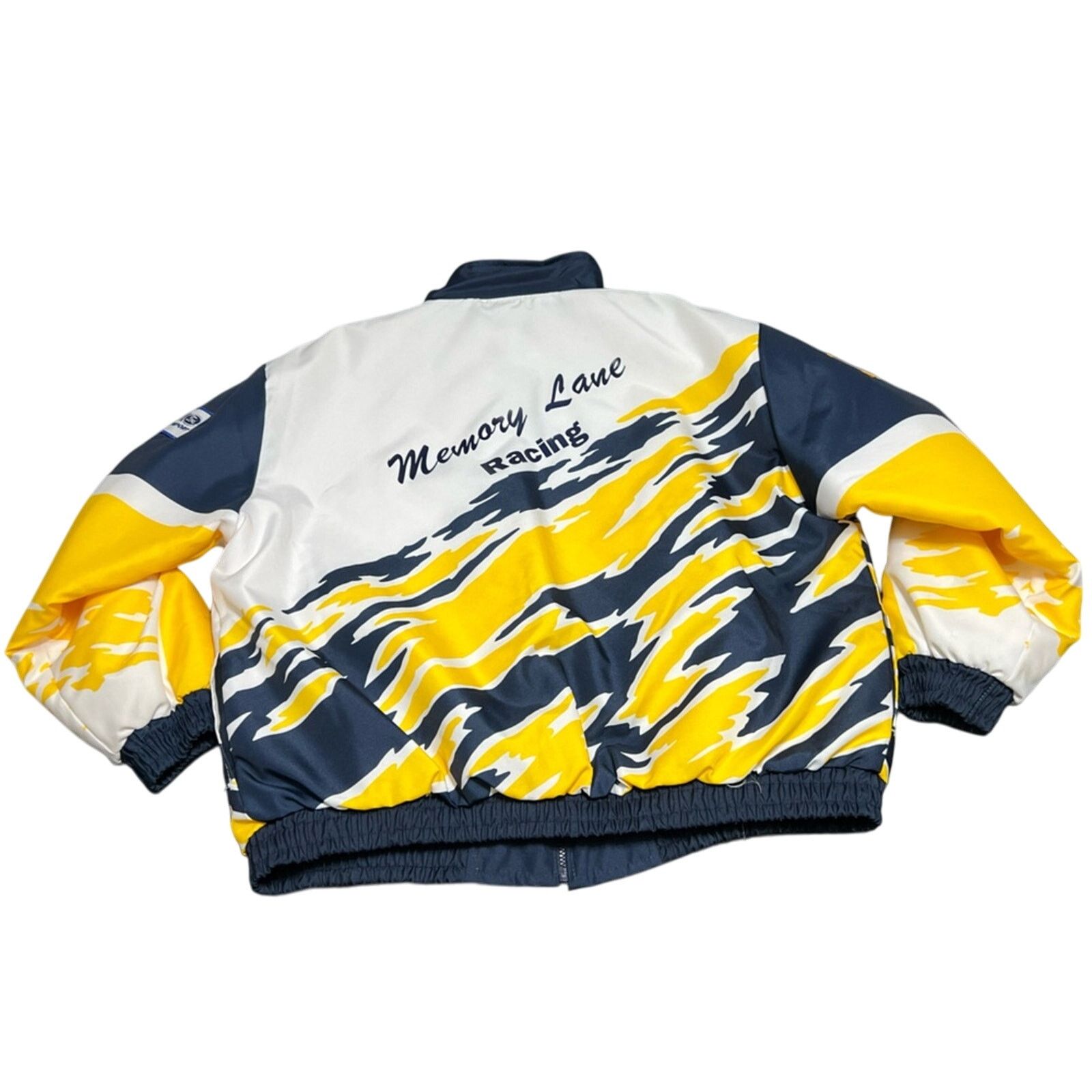 Vintage VTG Hartwell Logo Splash Style AOP 90s Jacket XL Ford Racing Size US XL / EU 56 / 4 - 2 Thumbnail