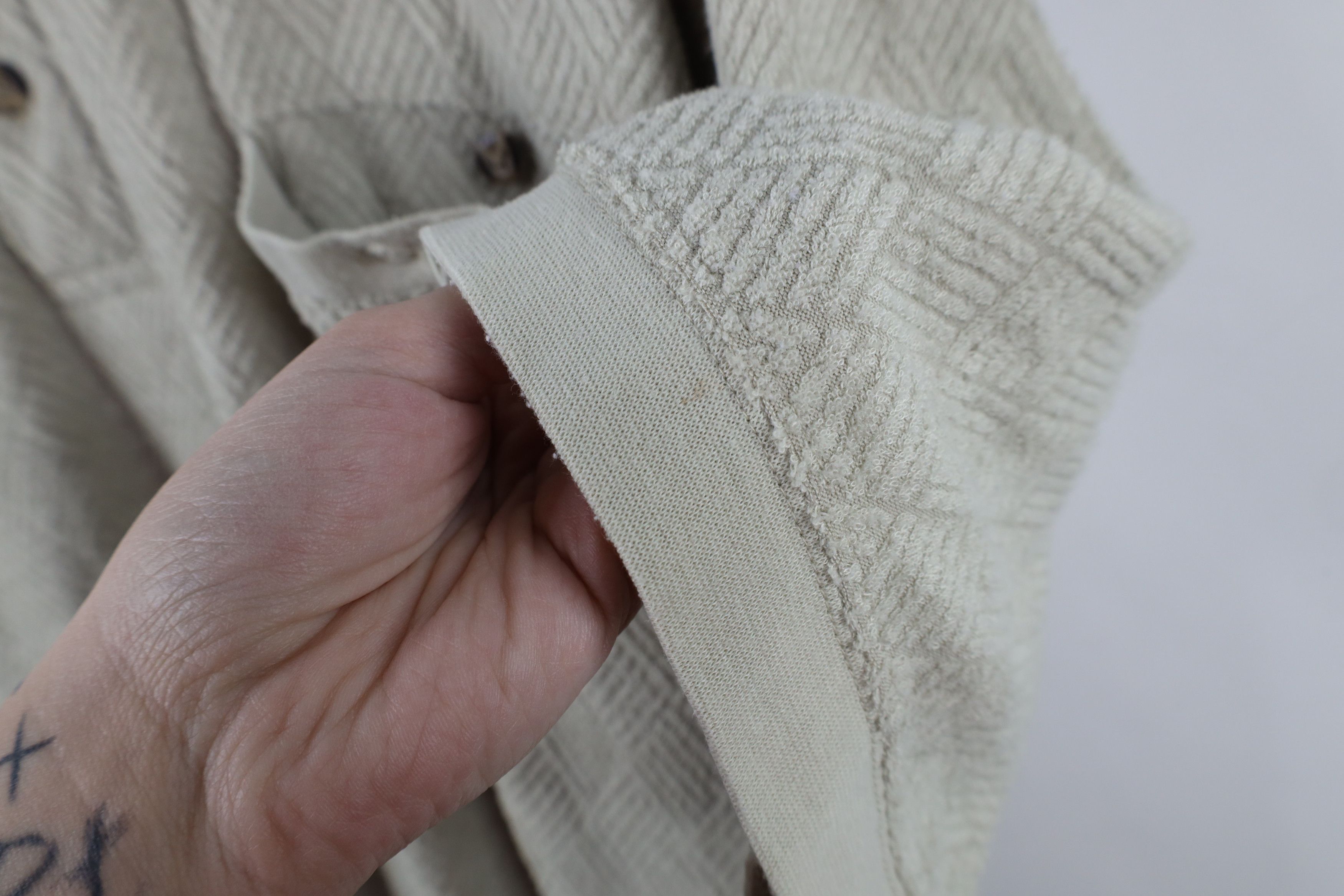 Vintage Vintage 90s Streetwear Terry Cloth Pullover Polo Shirt Size US XXL / EU 58 / 5 - 6 Thumbnail