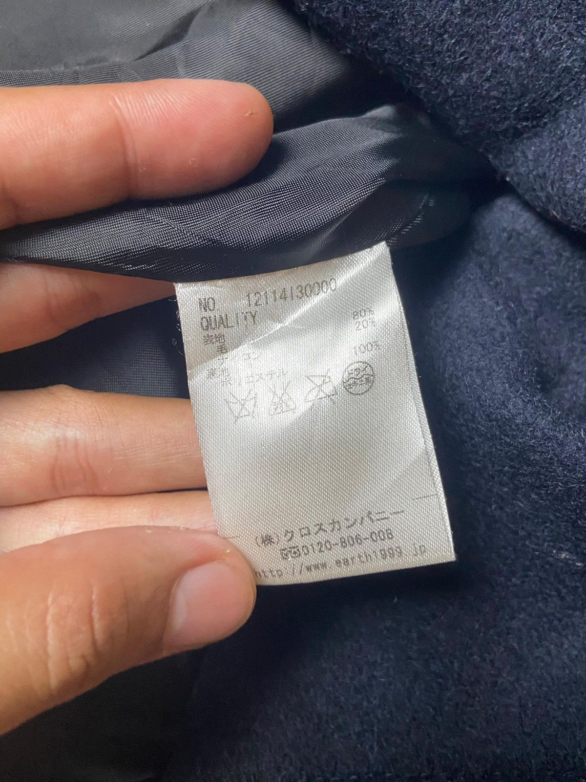 Japanese Brand × Schott × Vintage SCHOTT NYC Double Breasted Wool Jacket (128) Size US M / EU 48-50 / 2 - 7 Thumbnail
