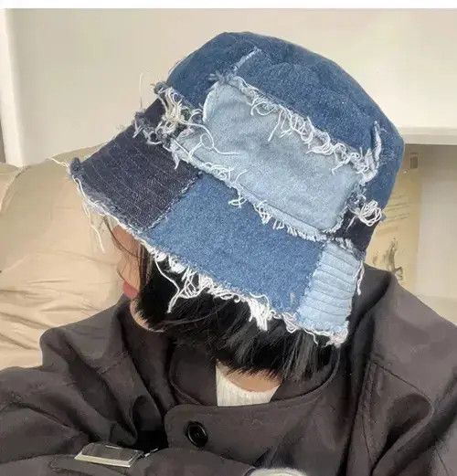Other Patchwork Denim Bucket Hats Size ONE SIZE - 3 Thumbnail