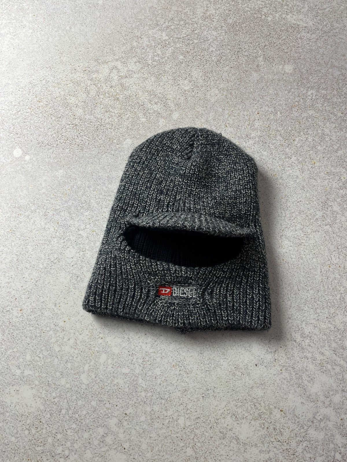 Diesel Diesel Rare Vintage Y2K Tan Grey Balaclava Mask Cap Size ONE SIZE - 1 Thumbnail