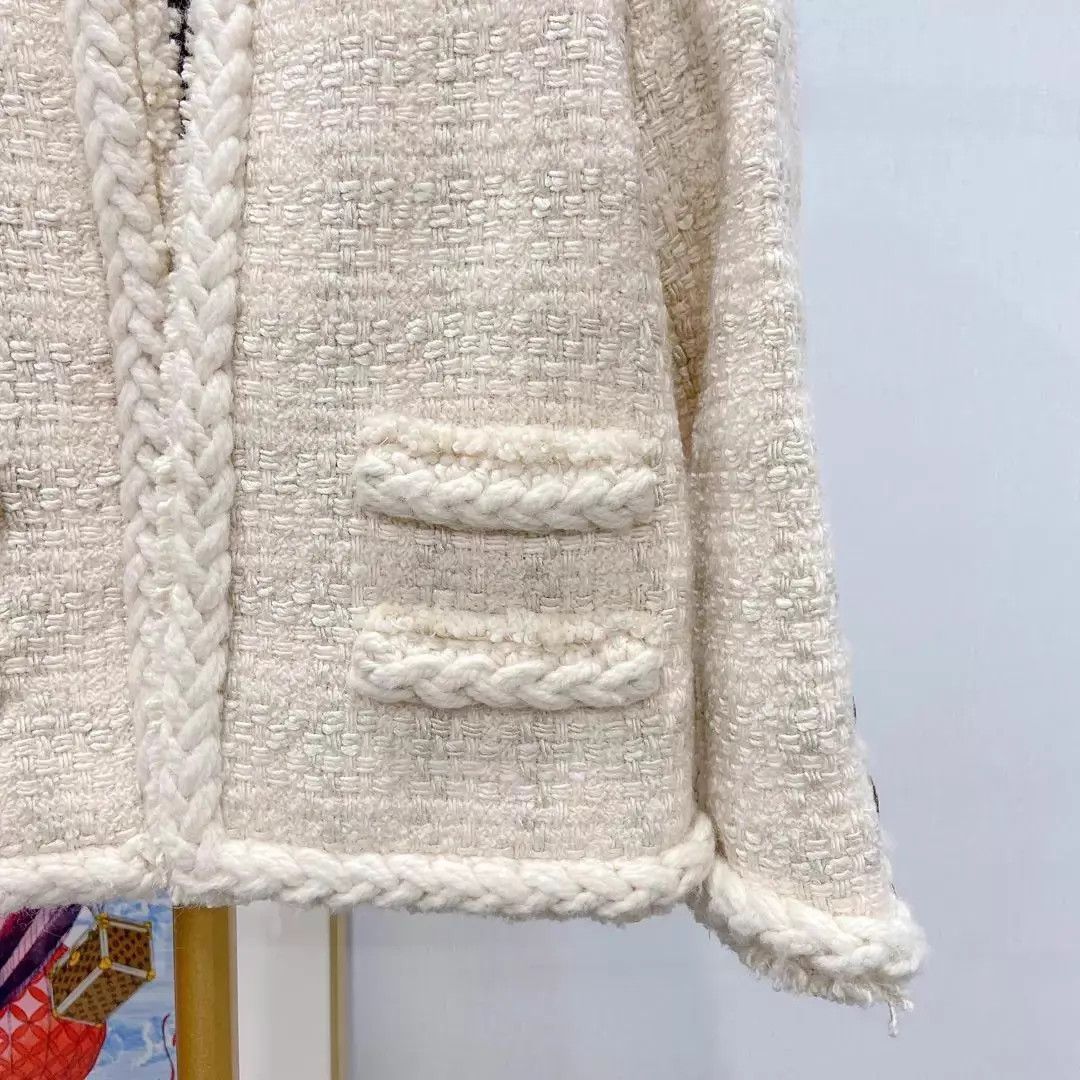 Saint Laurent Paris Saint Laurent Tweed Jacket 38 New With Tags Size XS / US 0-2 / IT 36-38 - 4 Thumbnail