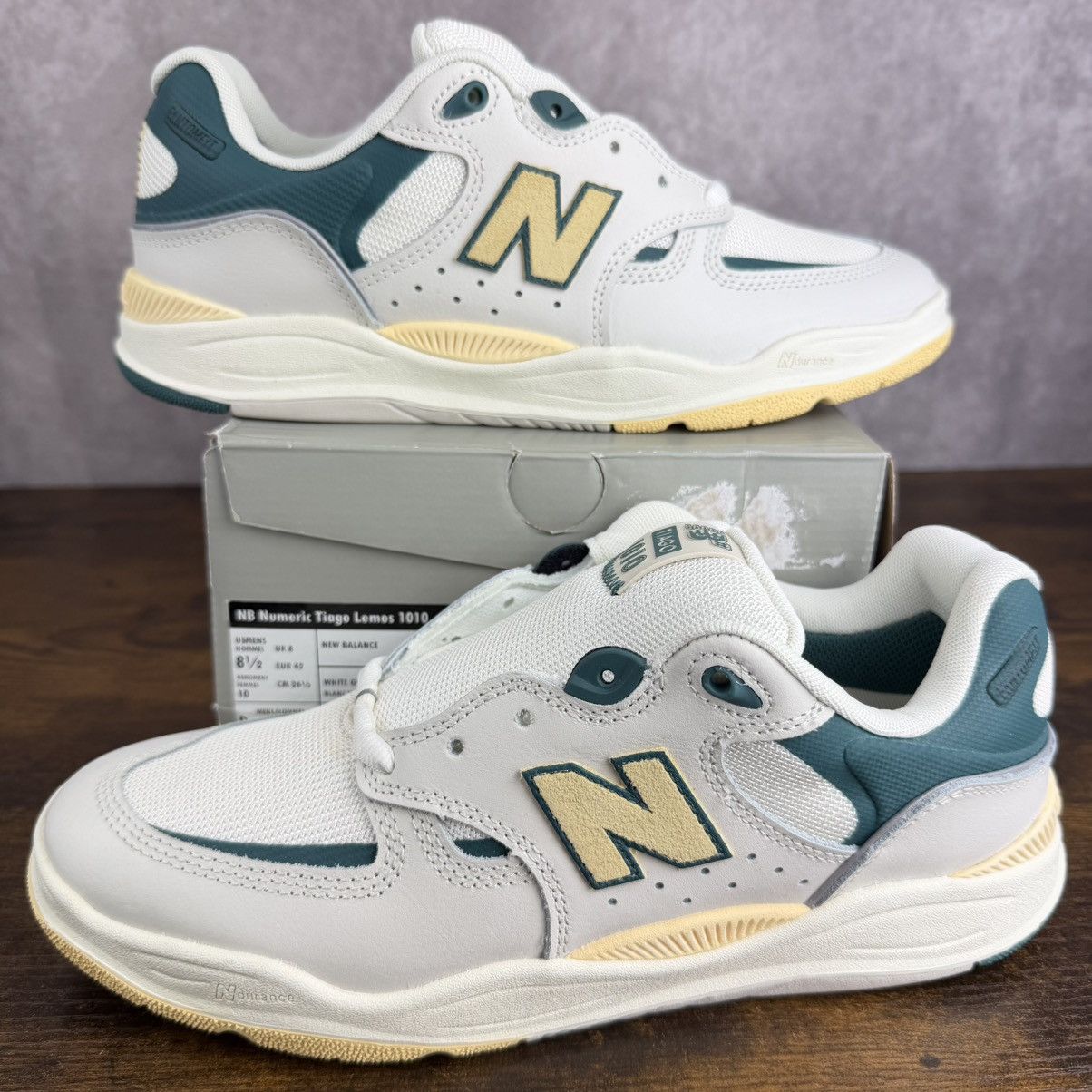 New Balance New Balance Numeric 1010 Tiago Lemos White Spruce NM1010AL Size US 8.5 / EU 41-42 - 2 Thumbnail