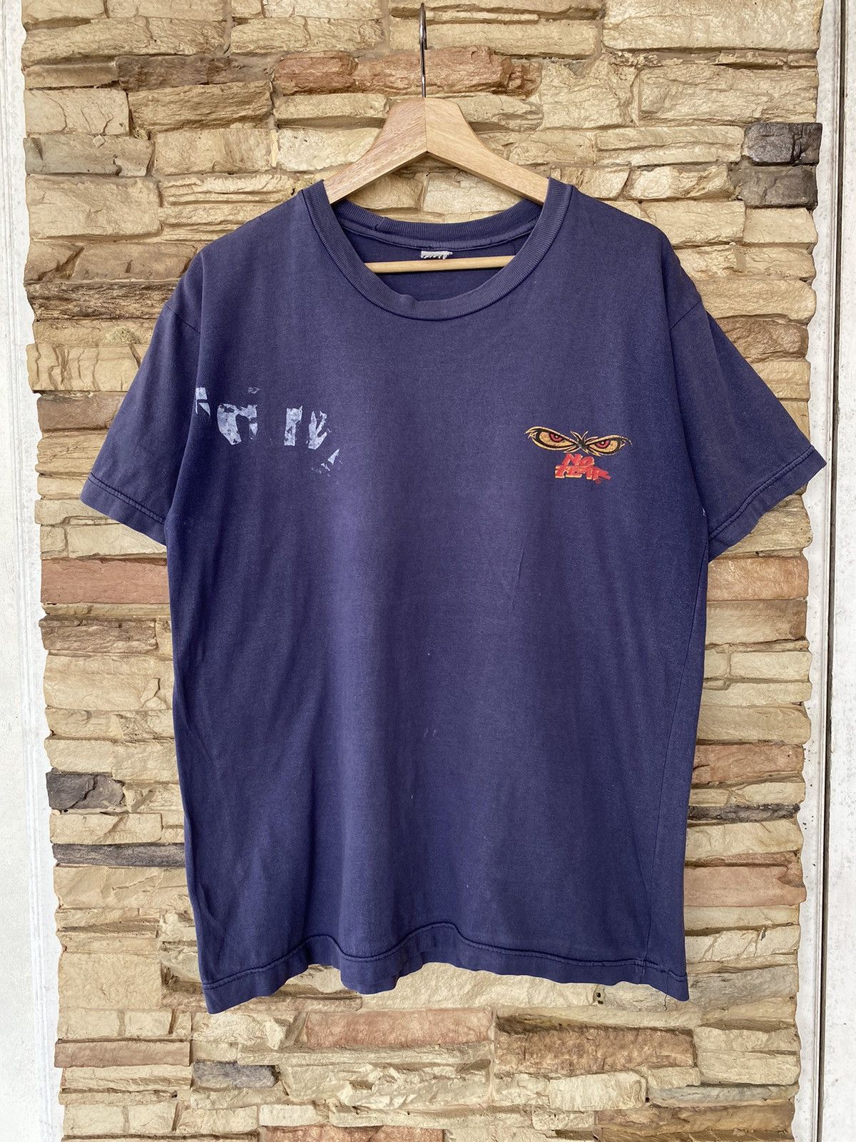Vintage 2000s Vintage No Fear Skateboarding Tees Distressed Faded Size US L / EU 52-54 / 3 - 2 Thumbnail