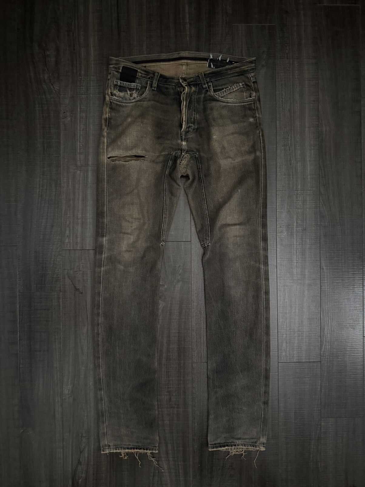 Rick Owens slab Rick Owens Exploder Dust Detroit Denim Size US 32 / EU 48 - 1 Thumbnail