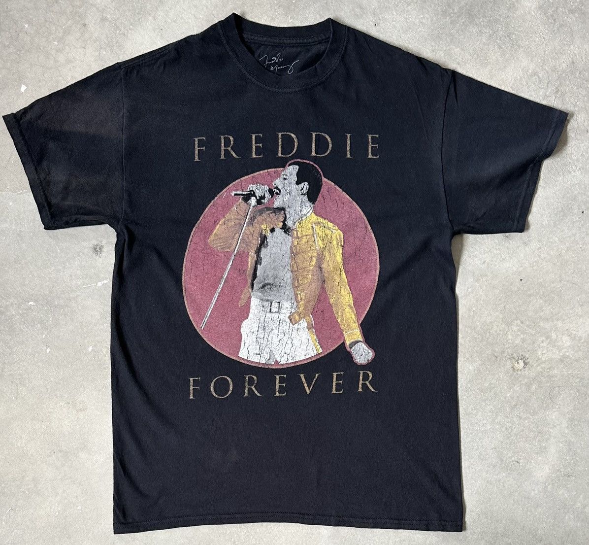 Vintage FREDDIE MERCURY QUEEN TEE Size US S / EU 44-46 / 1 - 1 Thumbnail