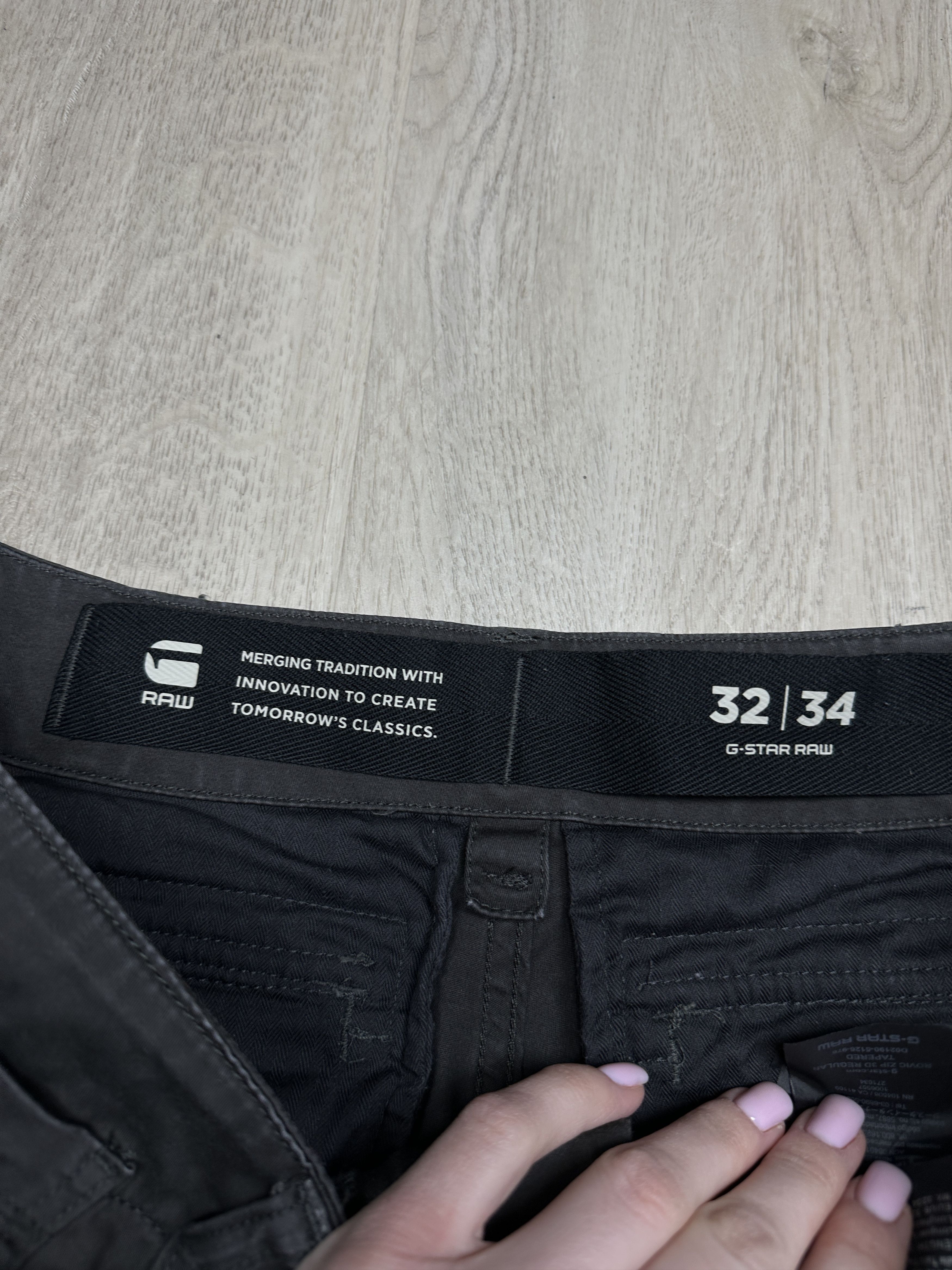 G-Star G Star Raw Mens Rovic Zip 3D Regular Tapered Cargo Pants Size US 32 / EU 48 - 6 Thumbnail
