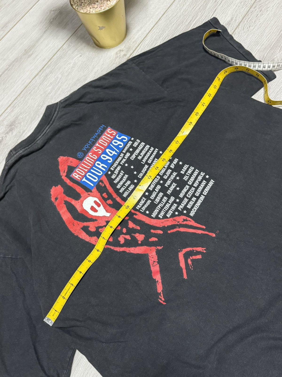 The Rolling Stones The Rolling Stones 1994 1995 tour voodoo lounge vintage tee Size US XL / EU 56 / 4 - 11 Thumbnail