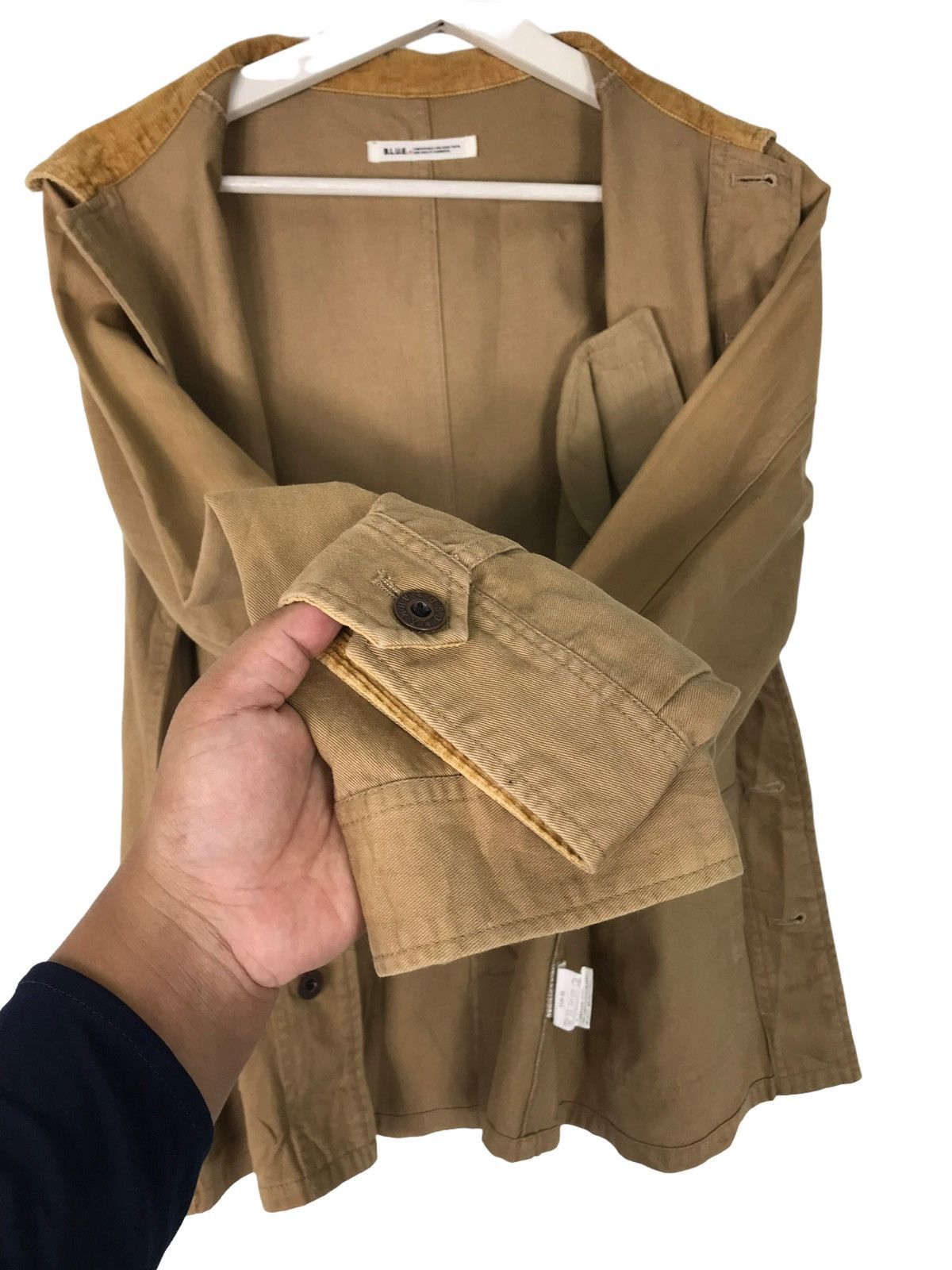 Japan Blue 💥 BLUE WORKER CHORE JACKET Size US M / EU 48-50 / 2 - 9 Thumbnail