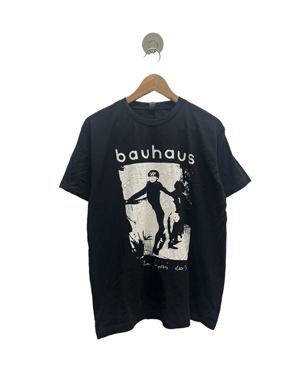 image of Band Tees x Vintage Bauhaus Shirt in Black, Men's (Size Large)