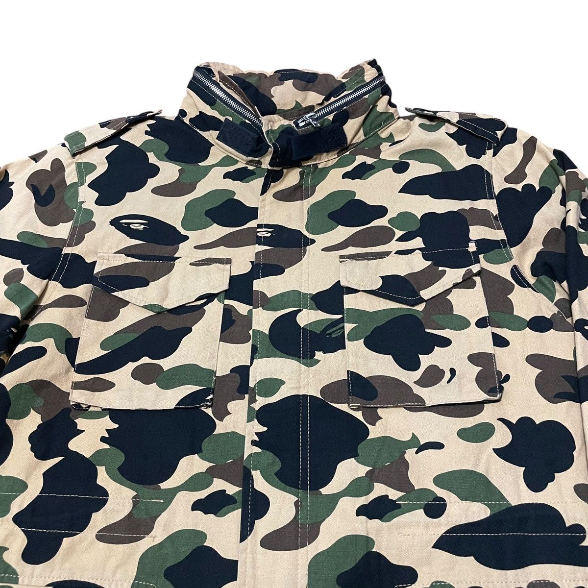 Bape Bape Camo M65 Parka Jacket Size US XXL / EU 58 / 5 - 3 Thumbnail