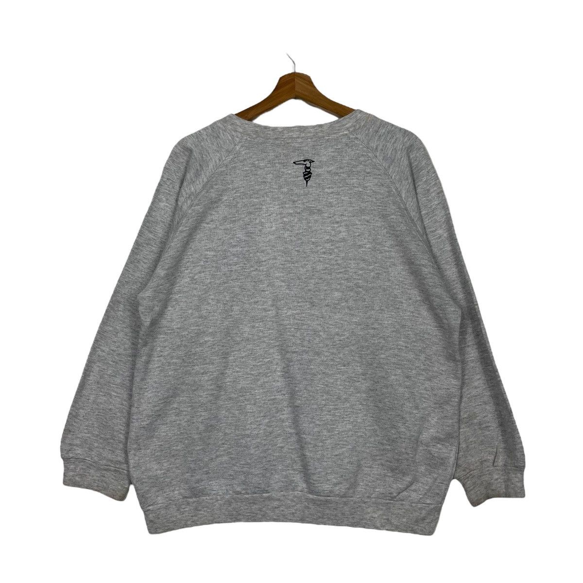Trussardi Trussardi Big Logo Crewneck Sweatshirt Size US M / EU 48-50 / 2 - 7 Thumbnail