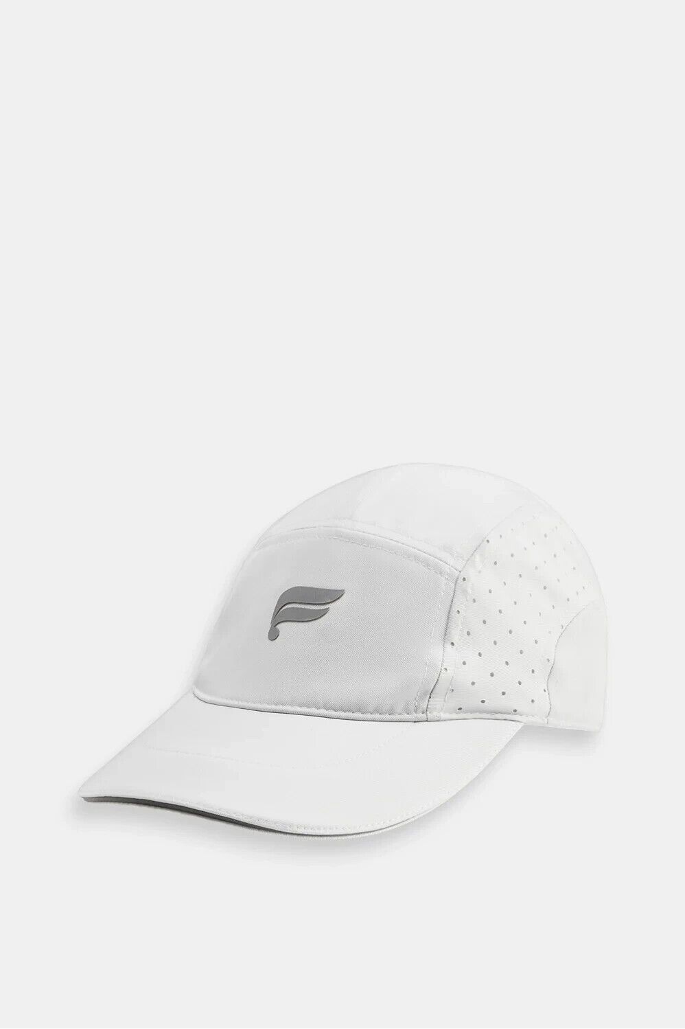 Fabletics Fabletics Active Hat Strap Back Panel Soft Grey White Cap Size ONE SIZE - 1 Thumbnail