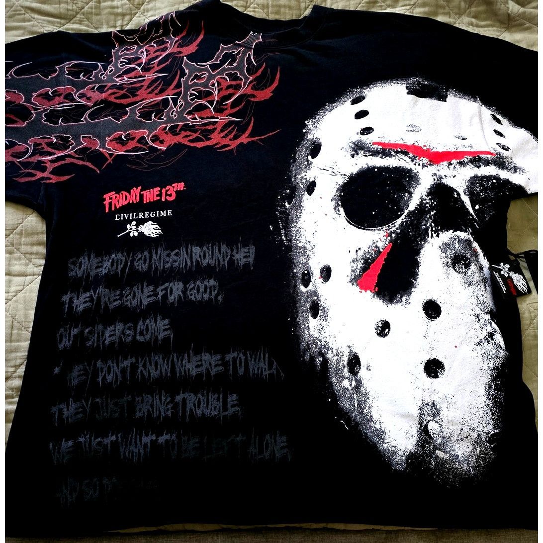 Civil Regime Civil regime x Friday the 13th "Jason" XLARGE Size ONE SIZE - 3 Thumbnail
