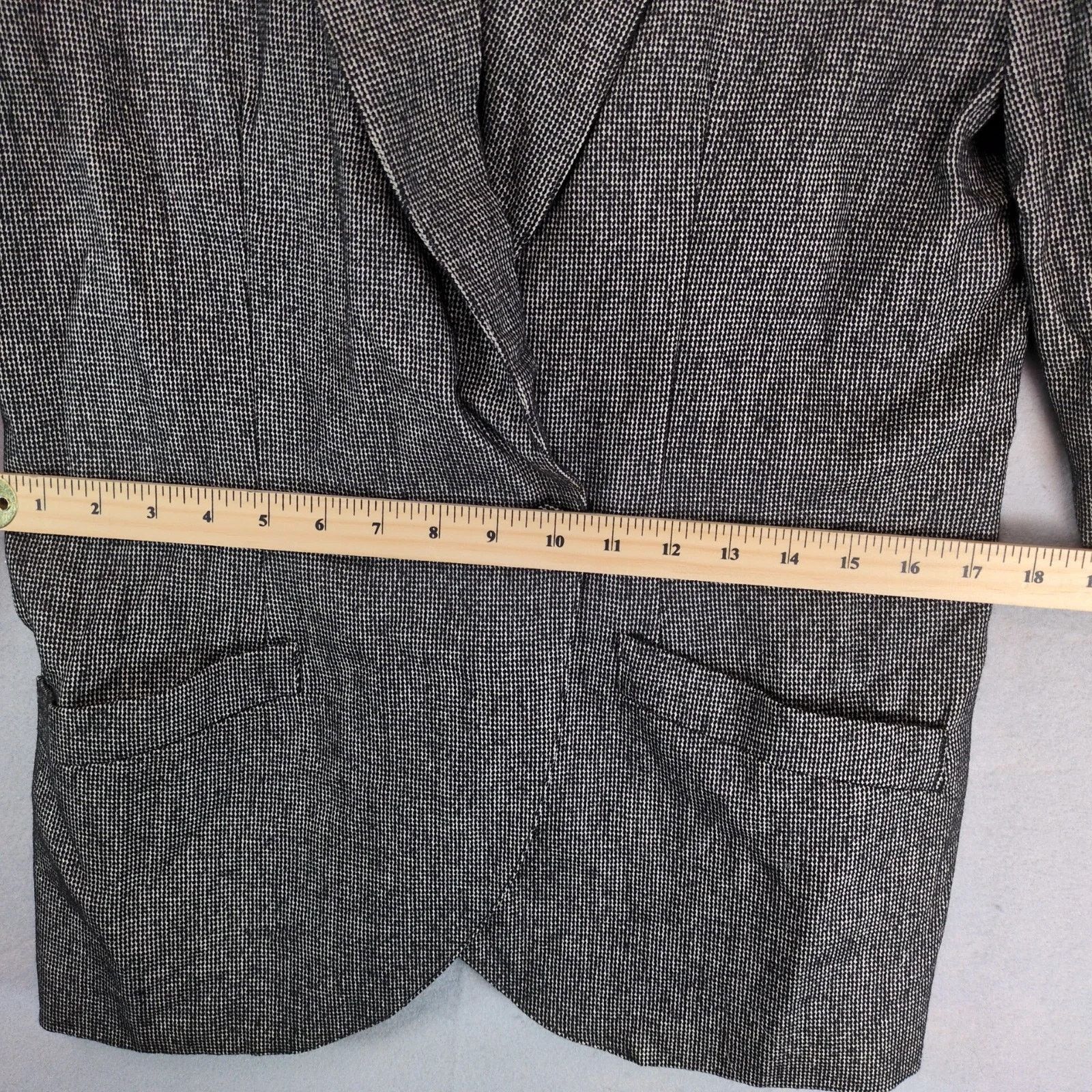 Vintage Umberto Ginocchietti Italy Blazer Jacket Women's US 6 Tweed Size M / US 6-8 / IT 42-44 - 9 Thumbnail