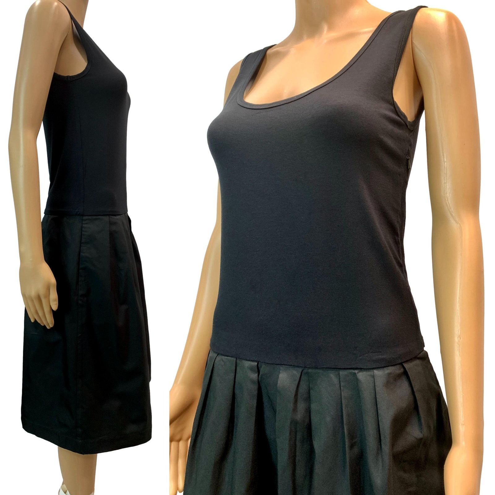 DKNY DKNY Black Tank Dress Chic Minimalist | Small Size S / US 4 / IT 40 - 2 Thumbnail