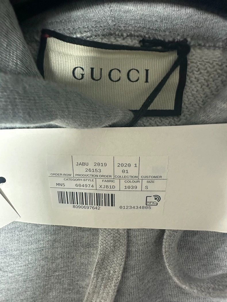 Gucci Gucci Logo printed casual hooded long-sleeved sweatshirt 25 Size US S / EU 44-46 / 1 - 4 Thumbnail