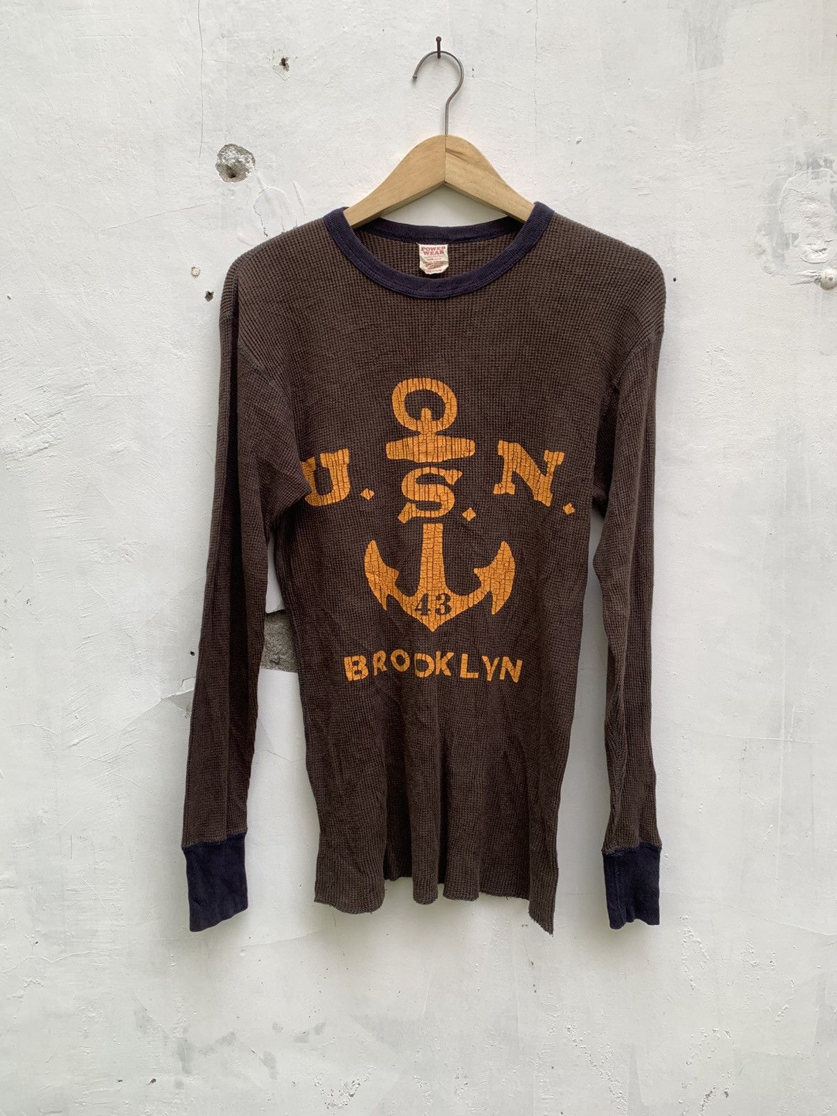 Freewheelers Freewheelers U.S.N BROOKLYN Waffle Long Sleeve Size US M / EU 48-50 / 2 - 1 Thumbnail