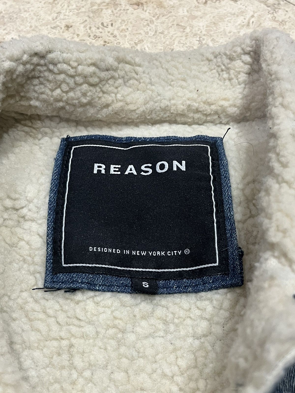 Reason CRAZY Y2K Reason Patched Distressed Denim Jacket Size US S / EU 44-46 / 1 - 18 Thumbnail
