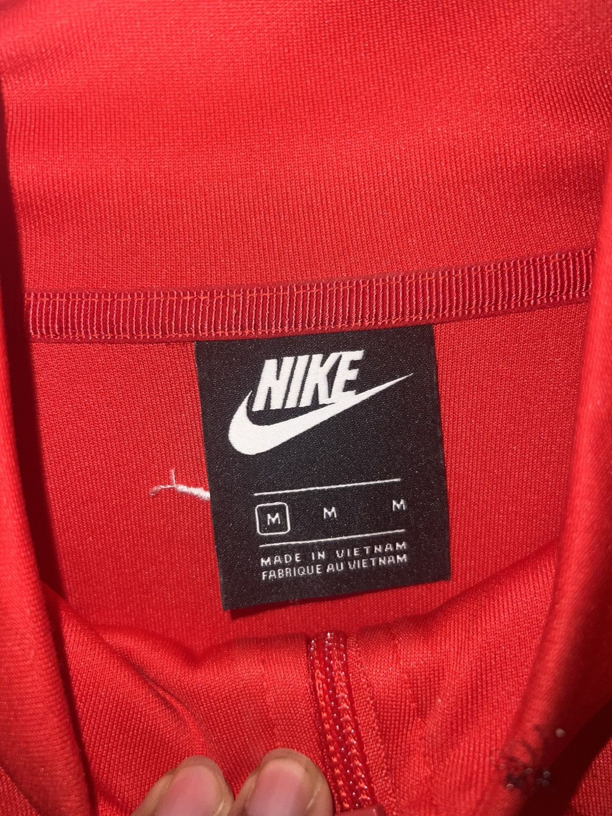 Nike Nike Red Double Swoosh track jacket Size US M / EU 48-50 / 2 - 8 Thumbnail