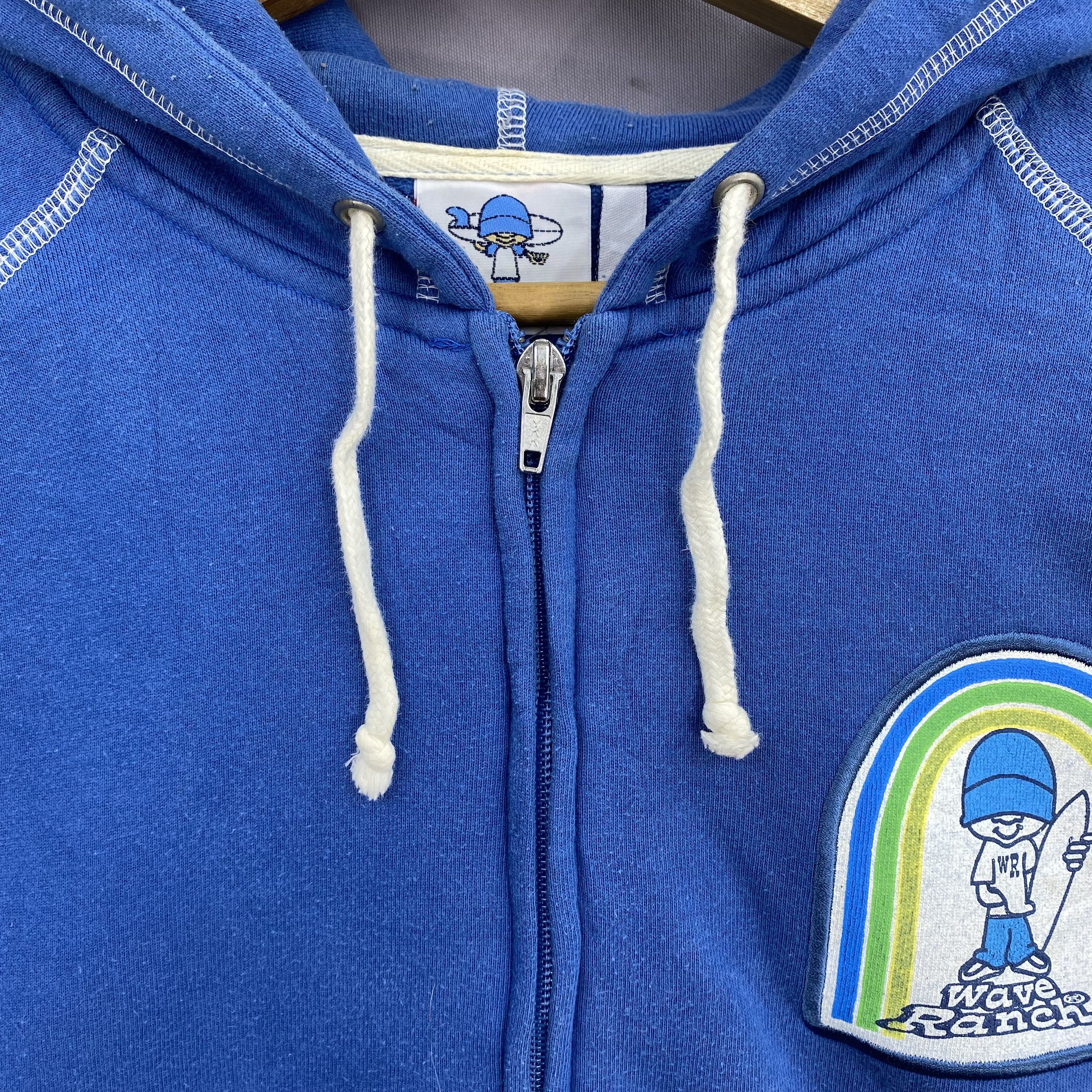 Japanese Brand Vintage Y2K Wave Ranch Surf Wear Hoodie Full Zip Sweater Size US M / EU 48-50 / 2 - 10 Thumbnail