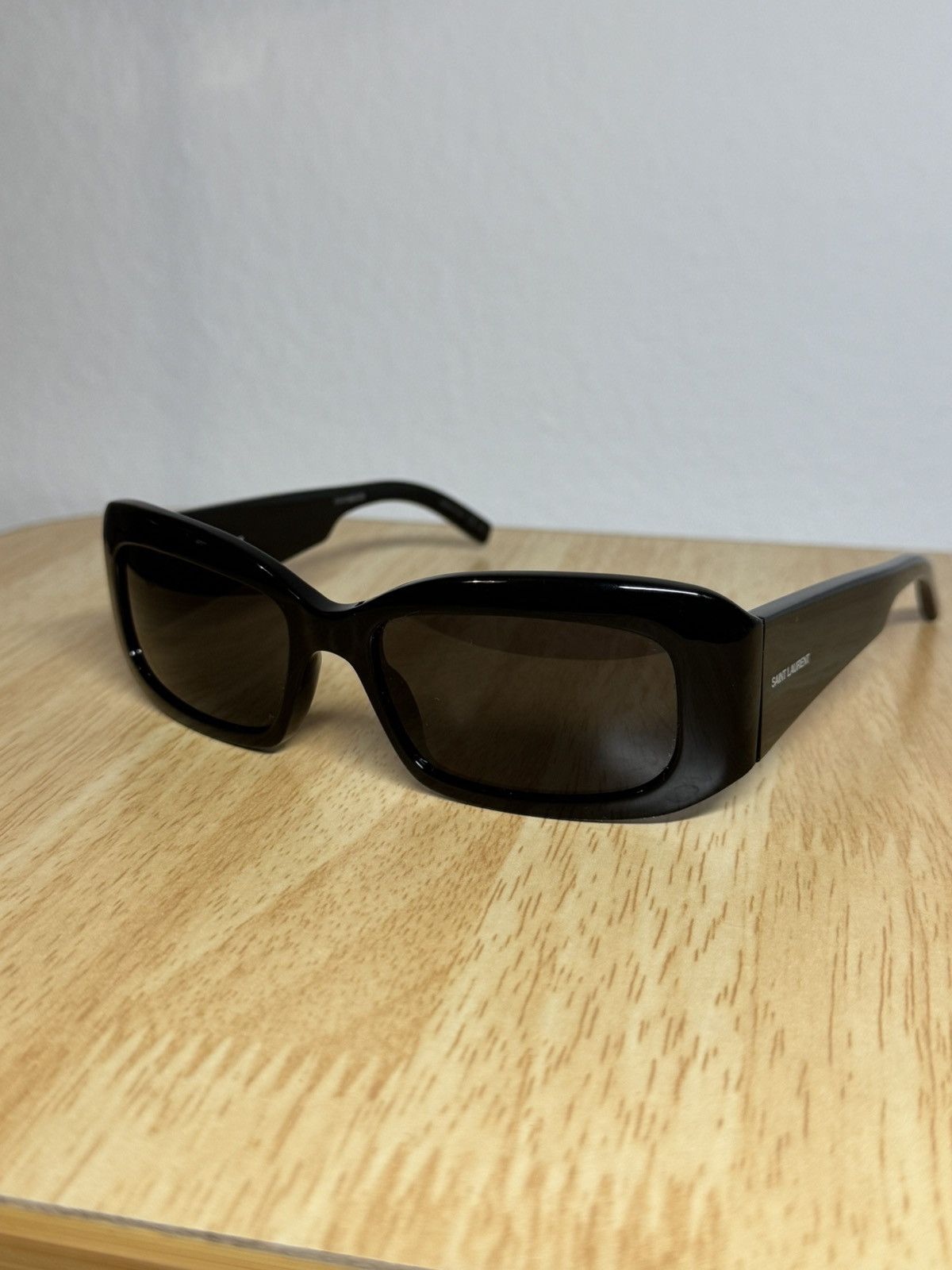 Saint Laurent Paris Saint Laurent SL 418 Black/Dark Women Sunglasses Size ONE SIZE - 2 Thumbnail