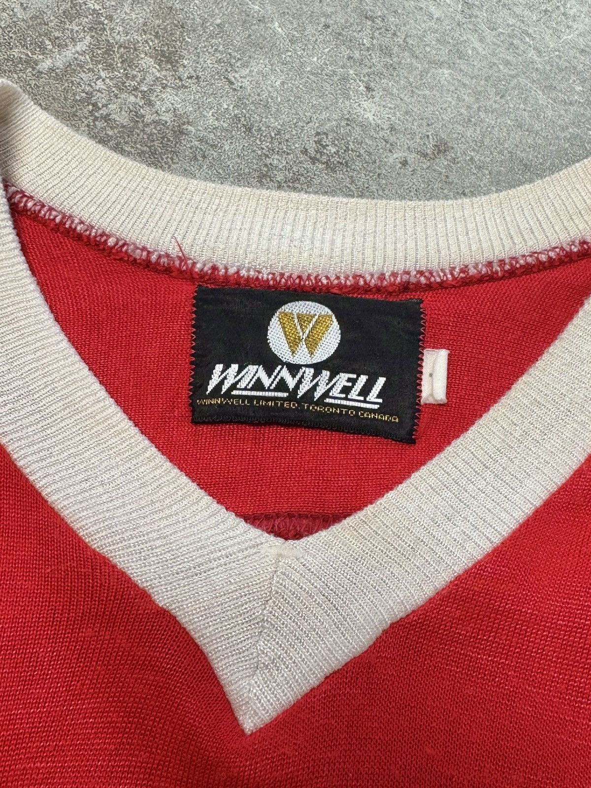 NHL 1960s Montreal Canadiens Knit Hockey Jerskey Size US L / EU 52-54 / 3 - 3 Thumbnail