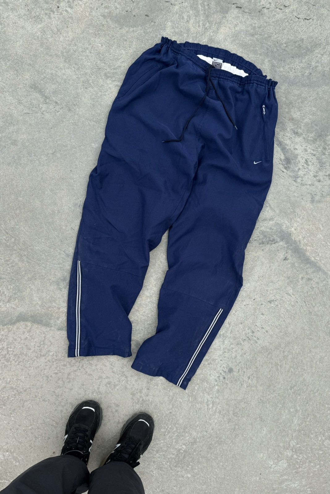 Nike Vintage Y2K Nike Baggy Parachute Sk8 Drill Nylon Rap Pants Size US 38 / EU 54 - 1 Thumbnail
