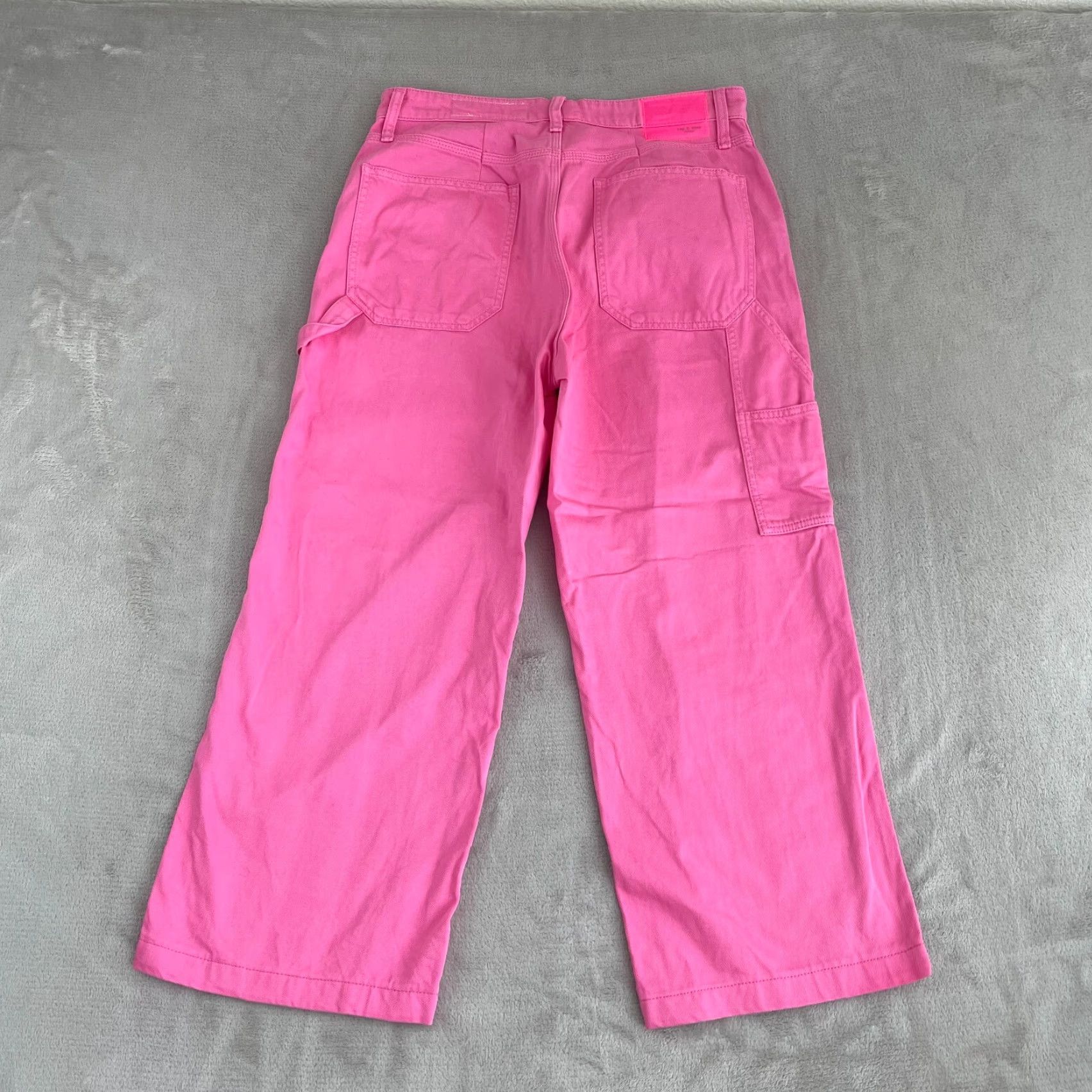 Rag & Bone Rag & Bone Sid Carpenter Jeans Women 30 Pink Wide-Leg Vintage No Size 30" / US 8 / IT 44 - 5 Thumbnail