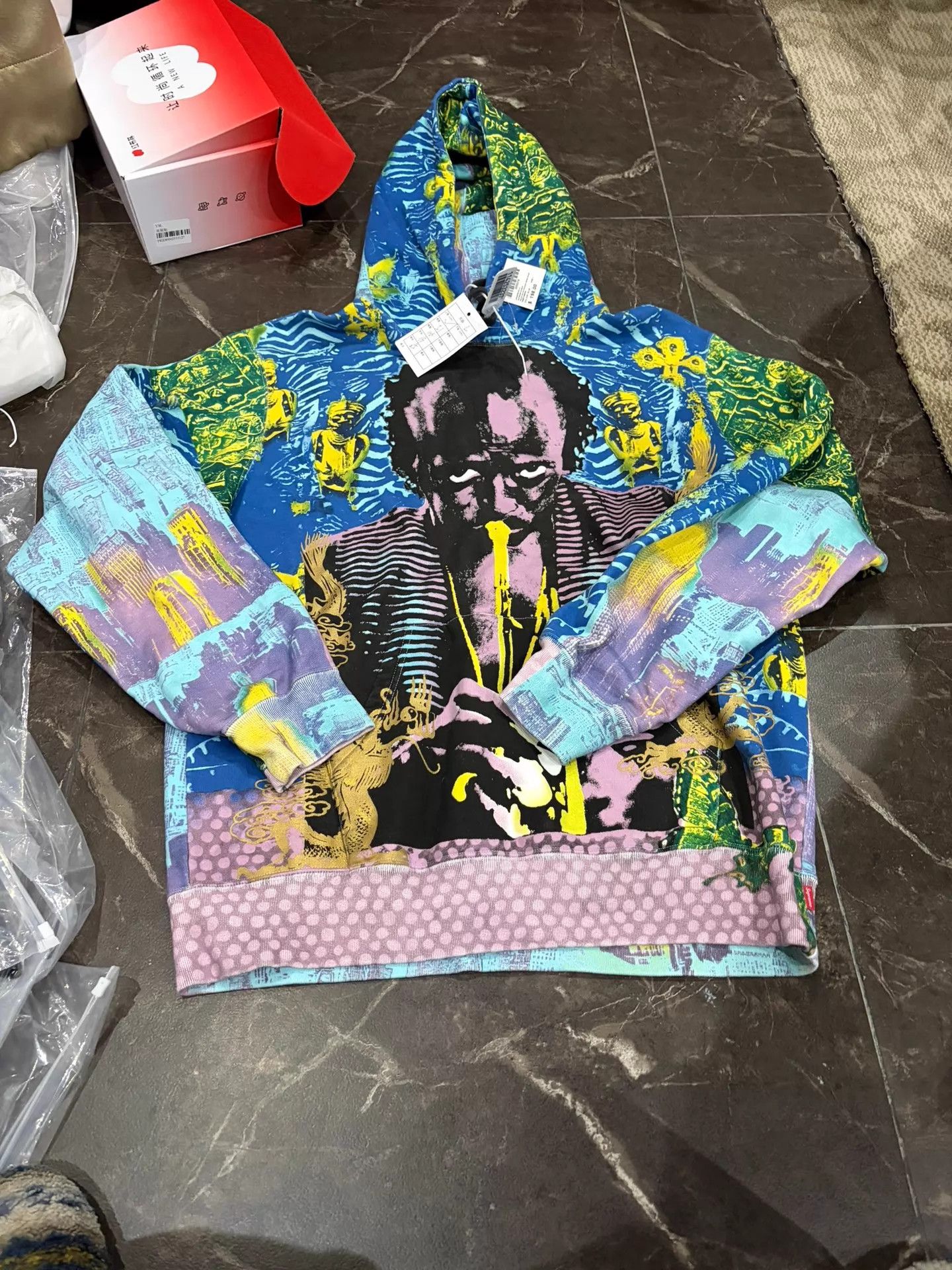 Supreme Supreme Puff Print Hoodie | Grailed