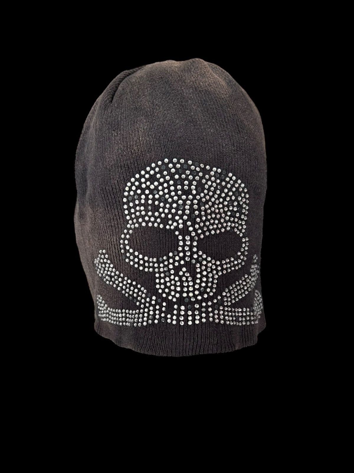 Japanese Brand × Kapital × Vintage Sunfaded Skull Punk Bondage Style big Beanie Hats ☠️☠️🎌🎌 Size ONE SIZE - 2 Thumbnail