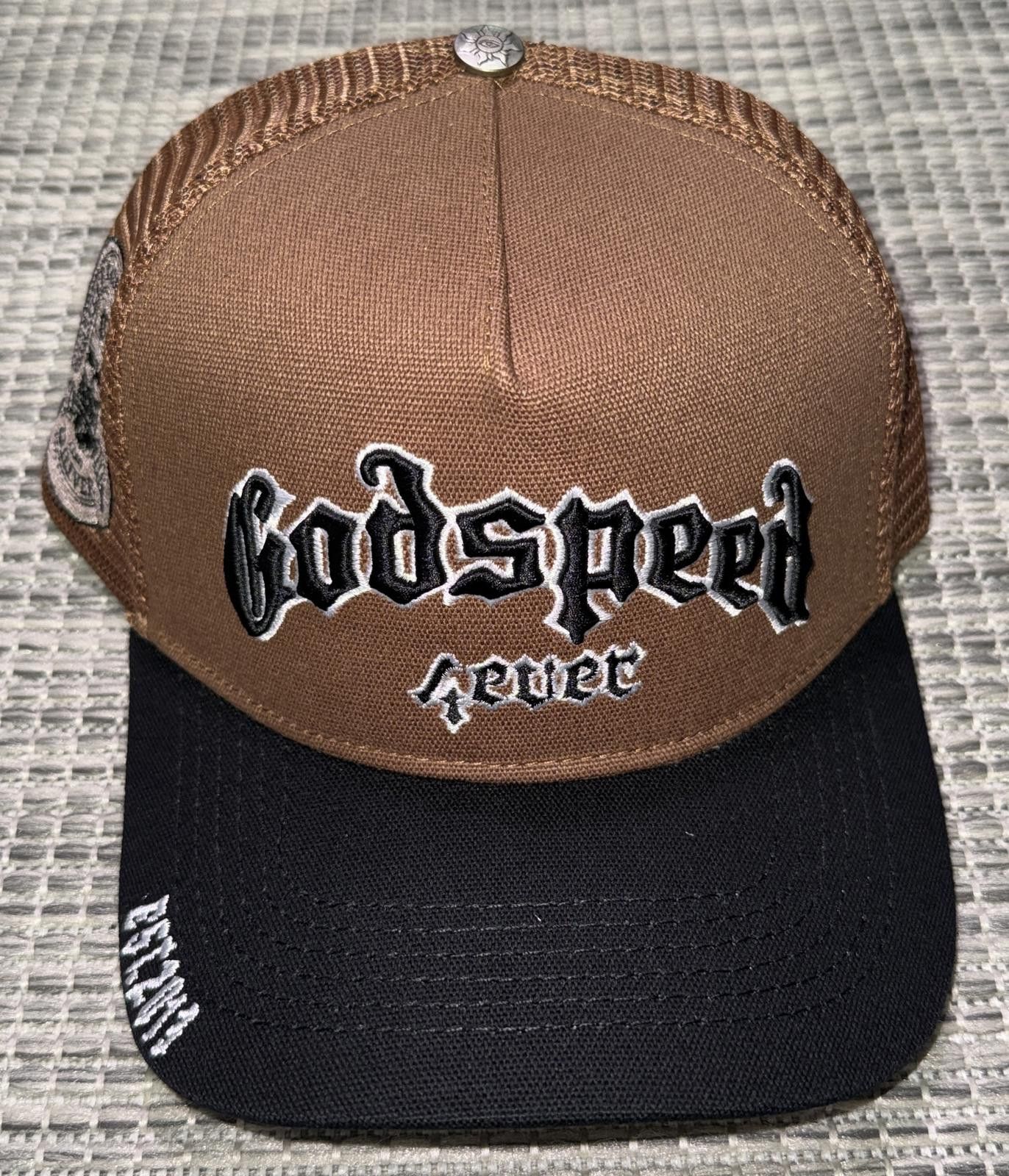 Godspeed Godspeed Brown/Black Forever Trucker Hat Size ONE SIZE - 1 Thumbnail