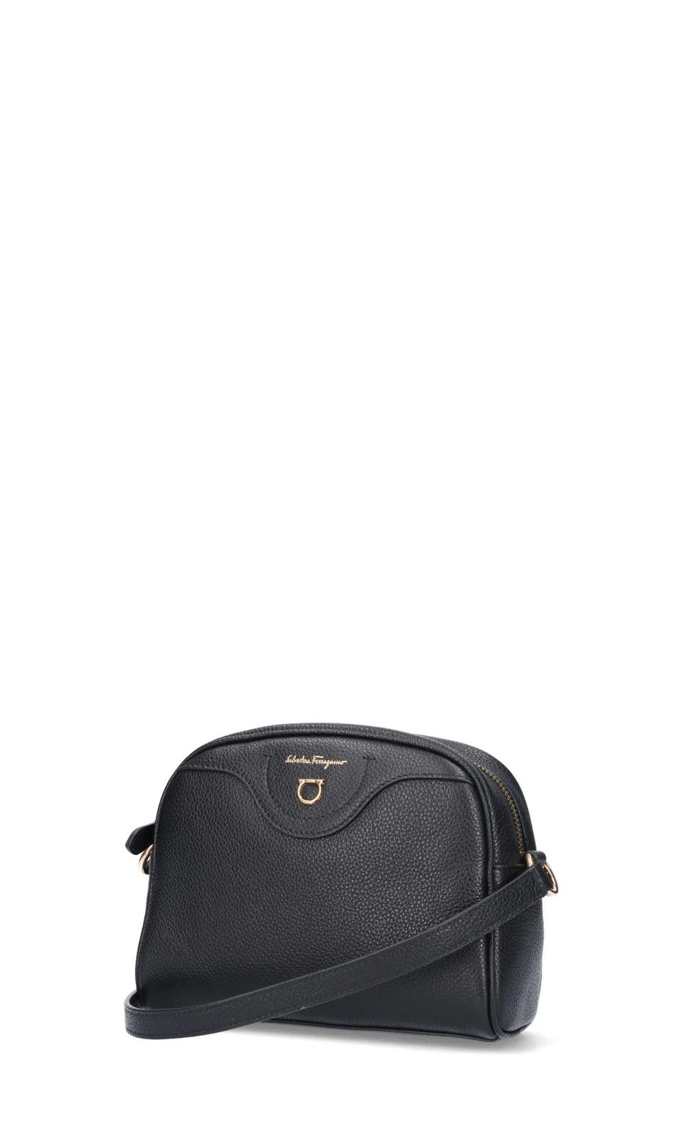 Salvatore Ferragamo o1s1rm1124 Size: OS / Natural Leather Shoulder Bag in Blue Size ONE SIZE - 3 Thumbnail
