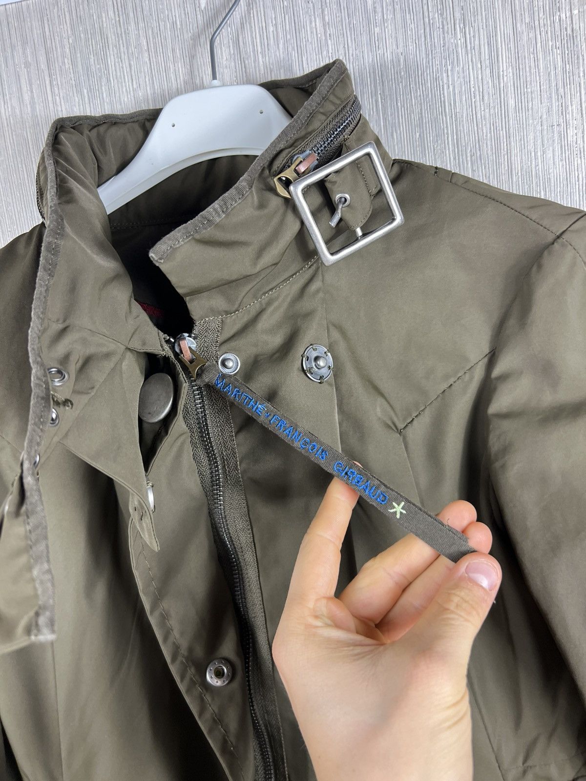 Marithe + Francois Girbaud Marithe+ Francois Girbaud parka long coat jacket avant garde Size XS / US 0-2 / IT 36-38 - 15 Thumbnail