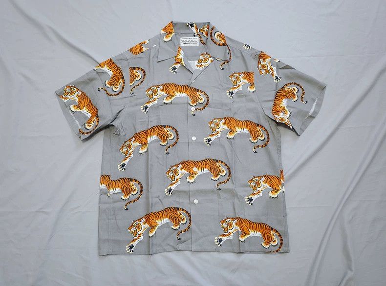 Wacko Maria Wacko maria New tim lehi shirt 21ss Short Sleeve Shirt Tig Size US M / EU 48-50 / 2 - 2 Thumbnail