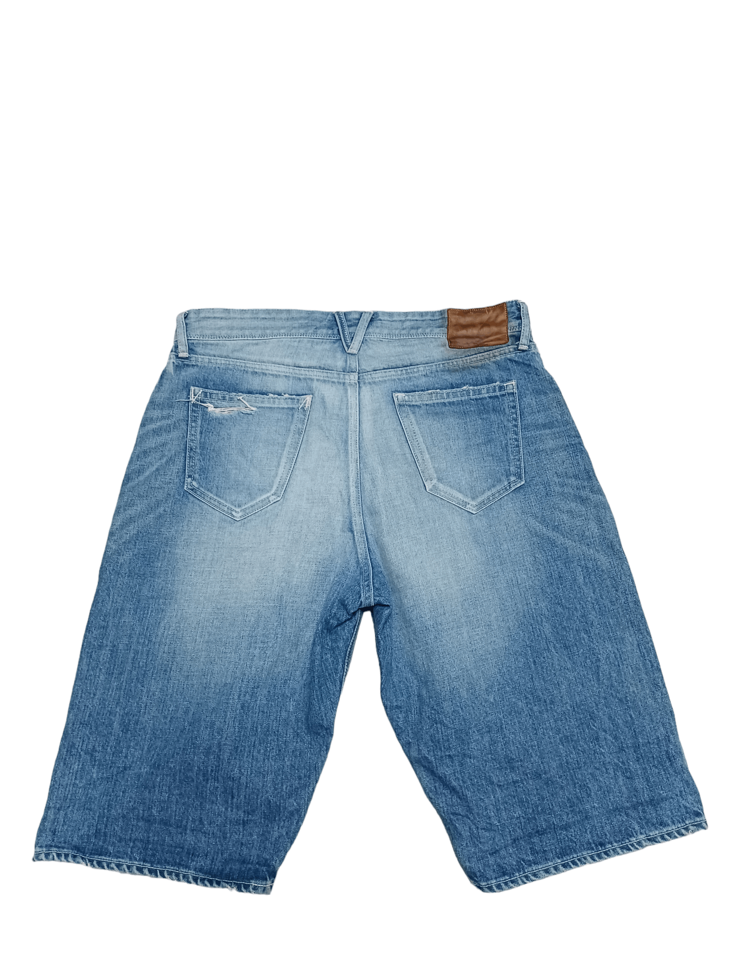 Vanquish MADE IN JAPAN VANQUISH TOKYO DISTRESSED DENIM SHORTS JEANS Size US 34 / EU 50 - 2 Thumbnail