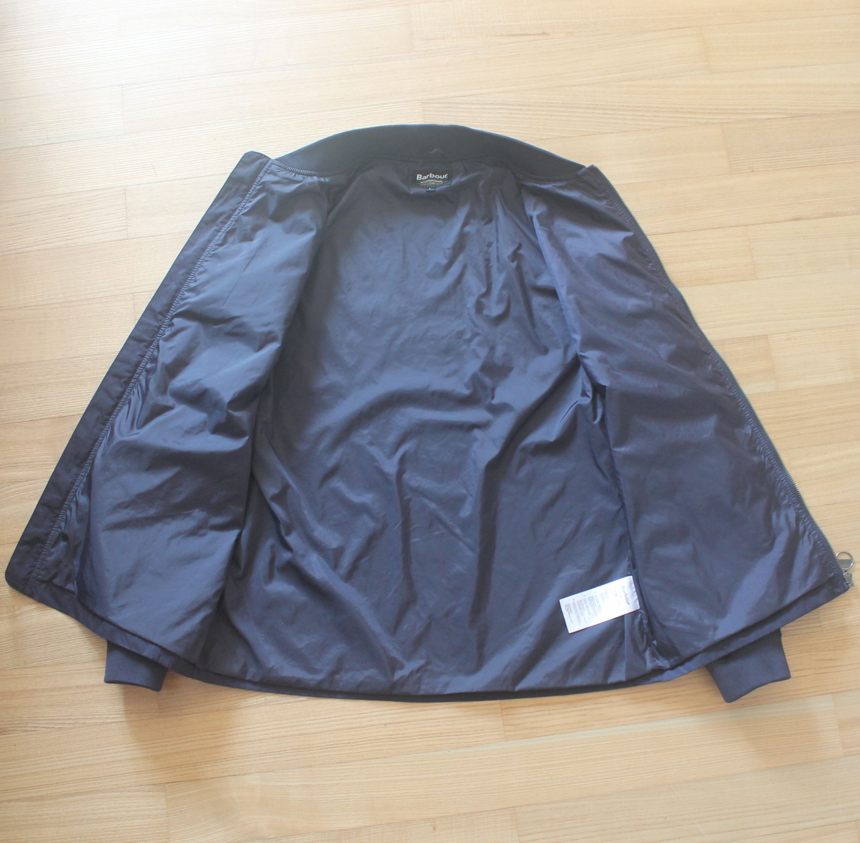 Barbour Barbour International Navy Bomber Jacket Size US L / EU 52-54 / 3 - 10 Thumbnail
