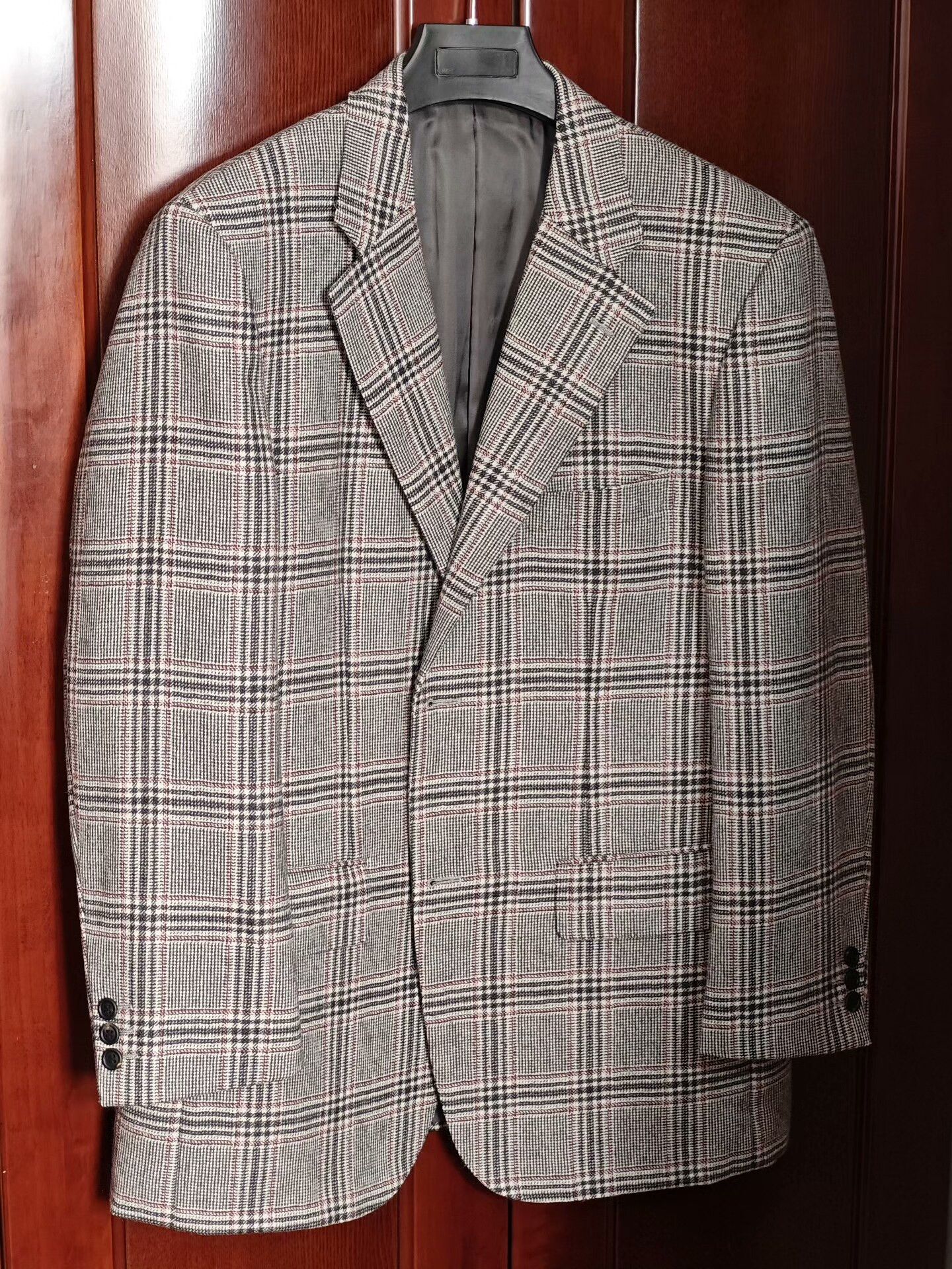 SCABAL Custom Gray Wool Flannel Suit Size US XL / EU 56 / 4 - 1 Thumbnail