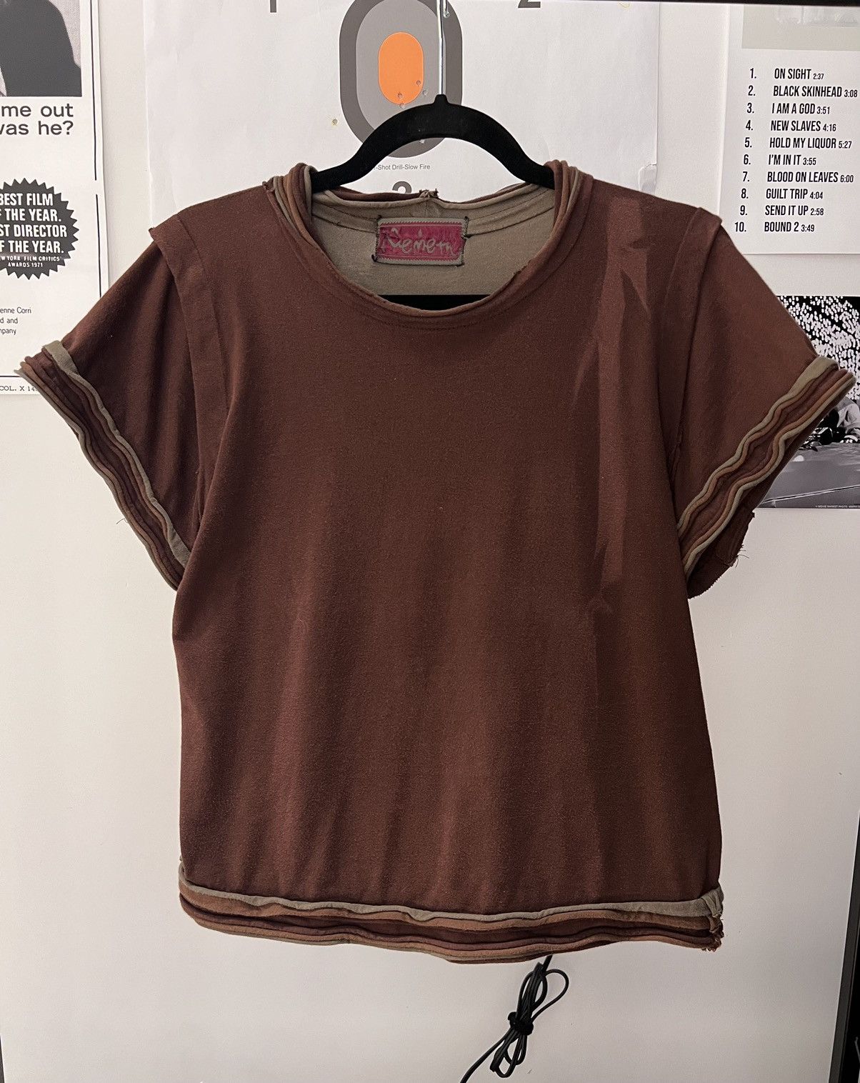 Christopher Nemeth 80’s Reconstructed Layered Tee Size US XS / EU 42 / 0 - 1 Thumbnail